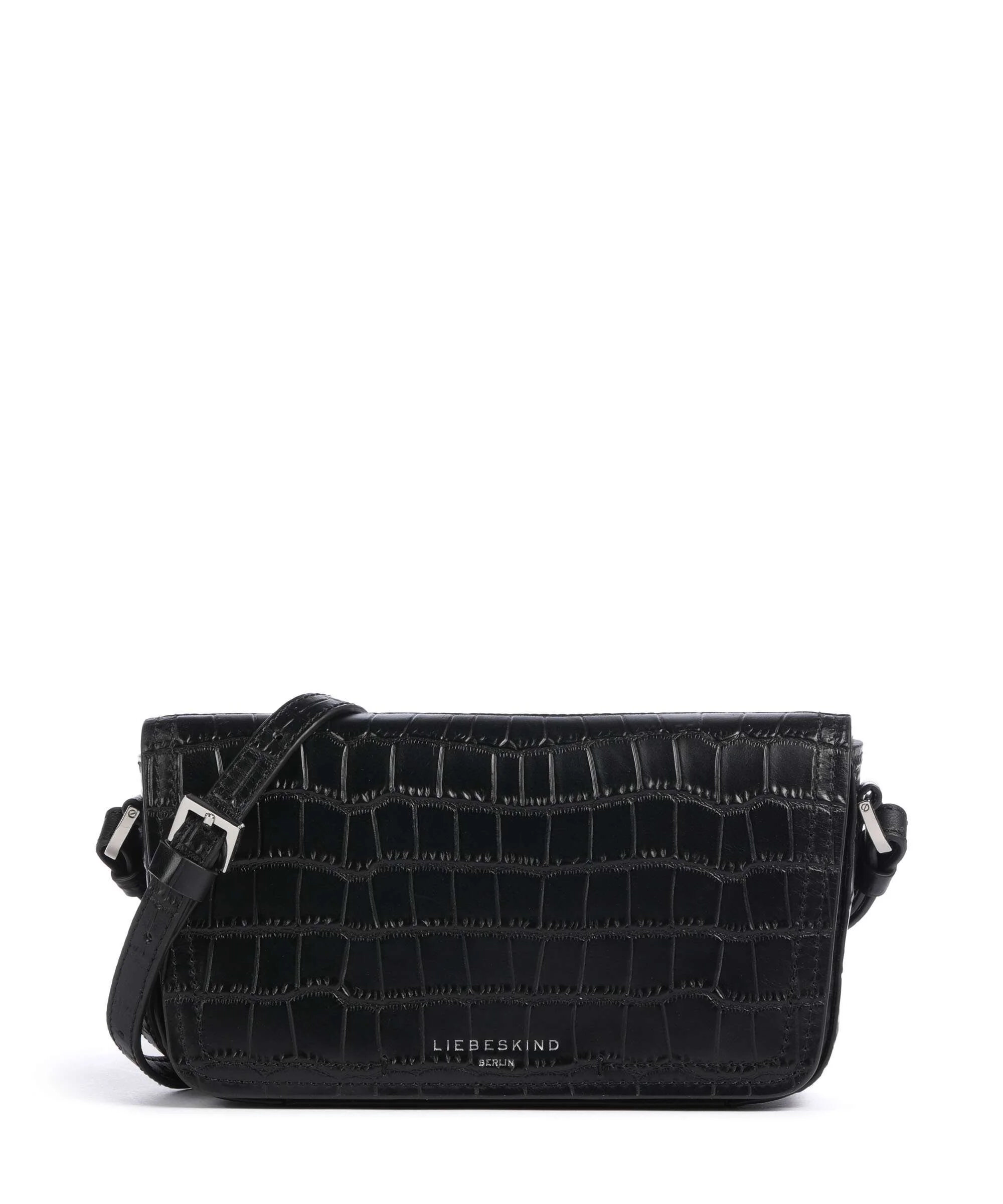 Liebeskind Chudy Croco S Torba przez ramię black