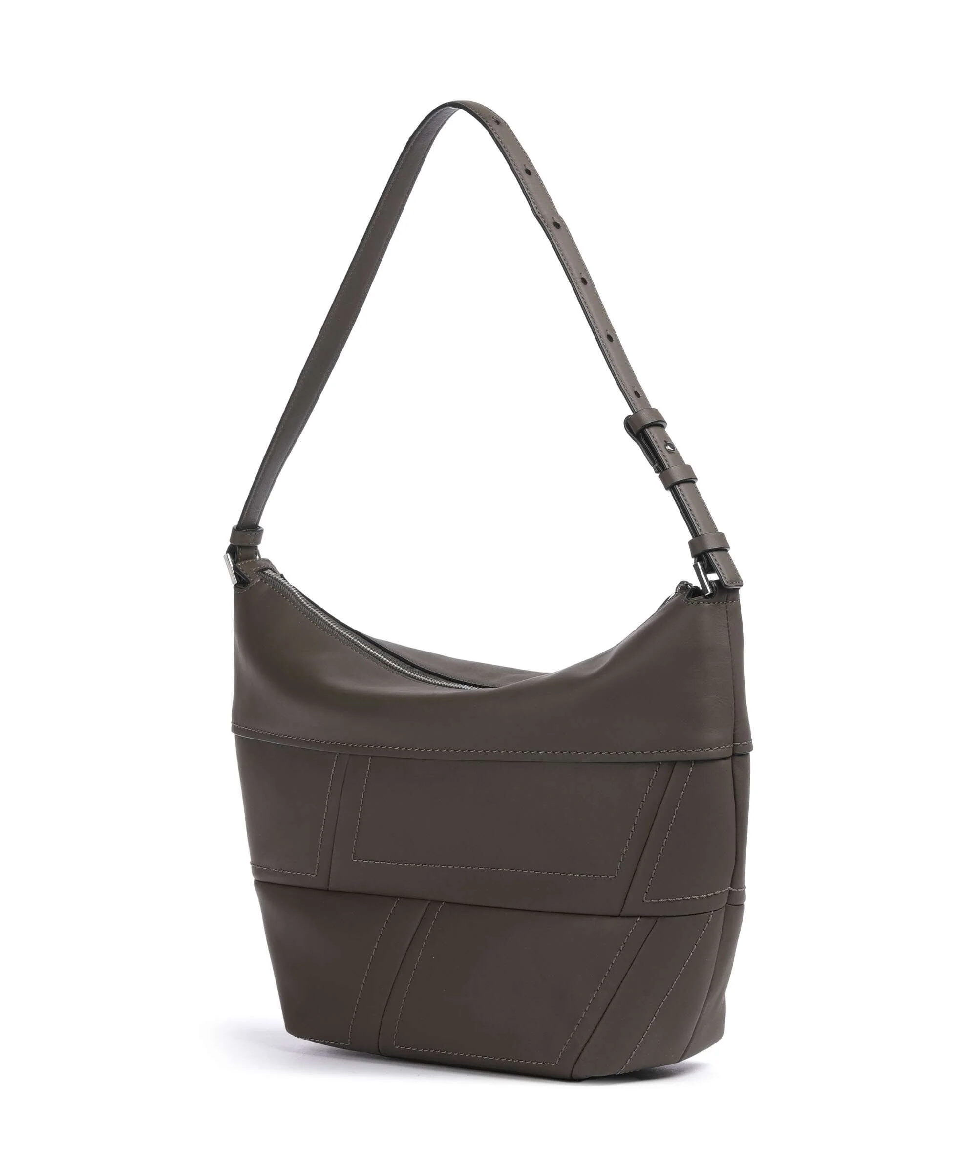 Liebeskind Edda Calf Optic M Torebka worek dark grigio - Image 2