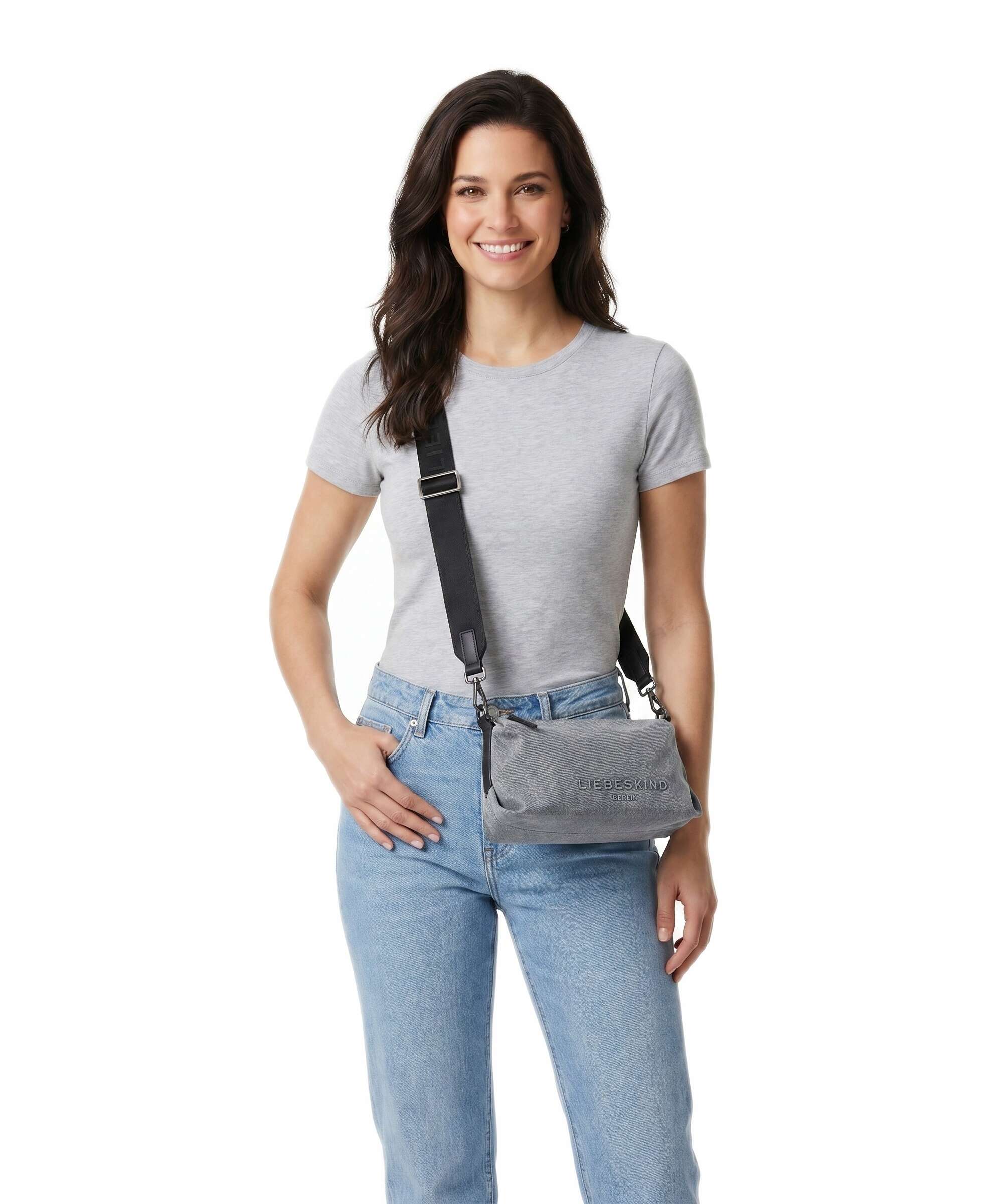 Liebeskind Elvira Denim S Torba przez ramię blue denim - Image 3