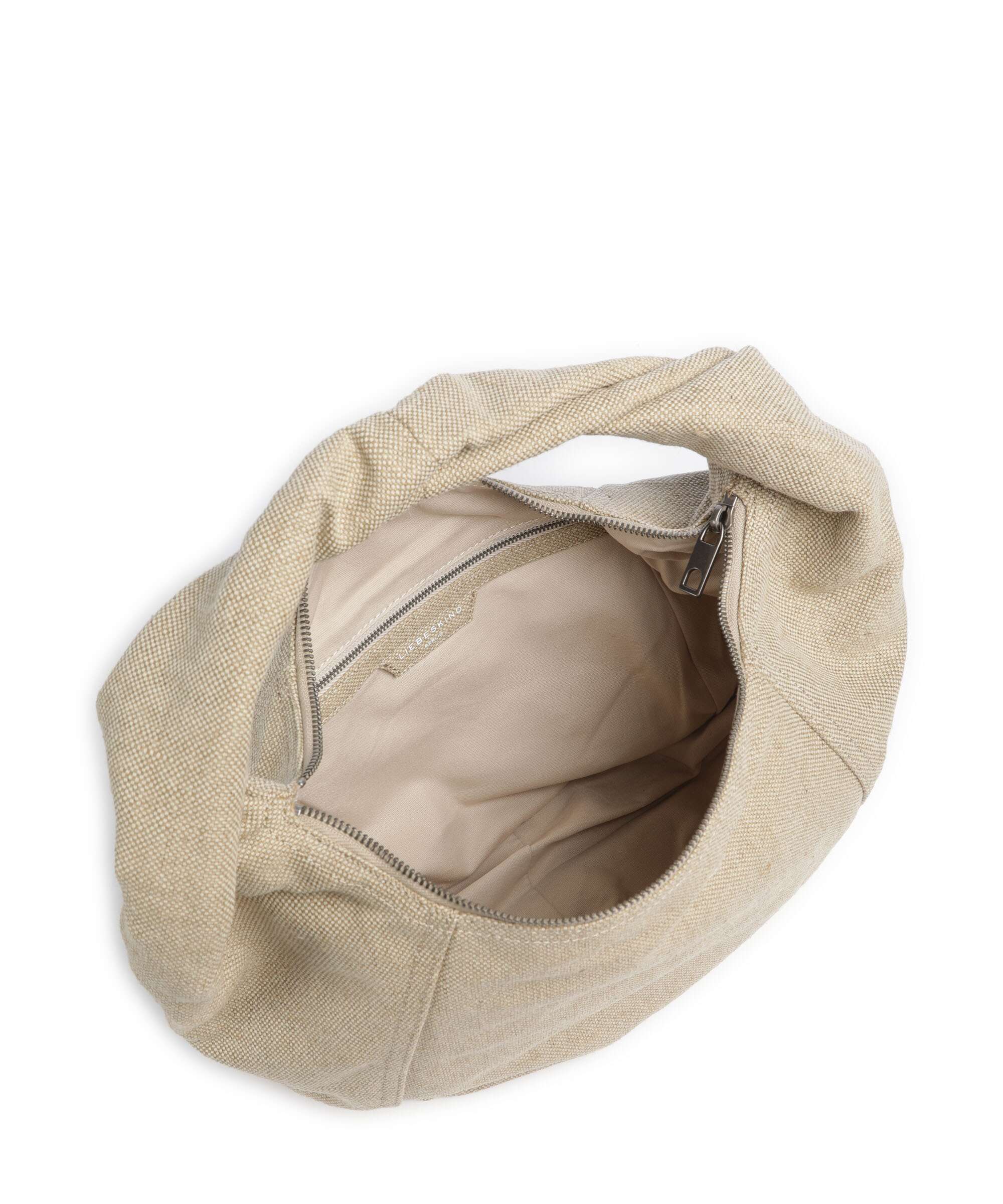 Liebeskind Farrah Heavy Canvas Washed M Torebka worek beige - Image 5