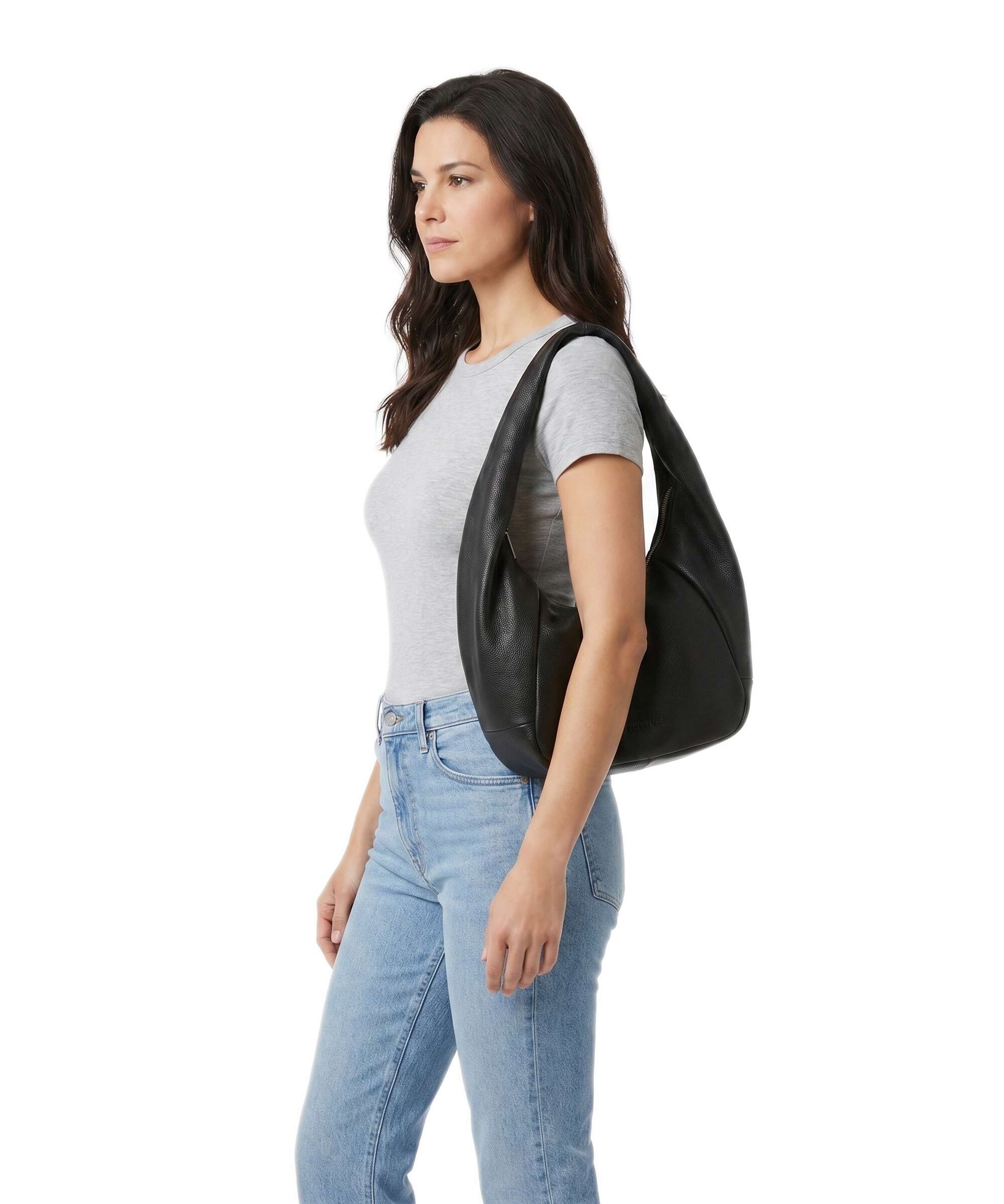 Liebeskind Farrah Small Pebble M Torebka worek black - Image 3