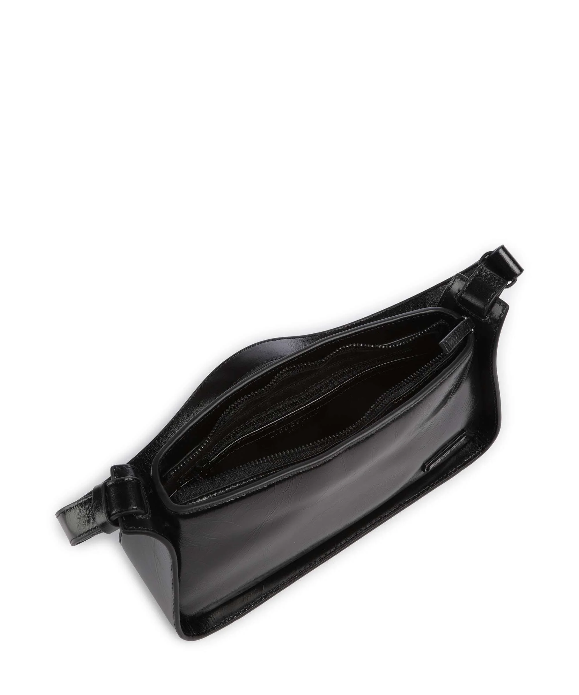 Liebeskind Franzis Lack Distressed S Torba na ramię black - Image 6