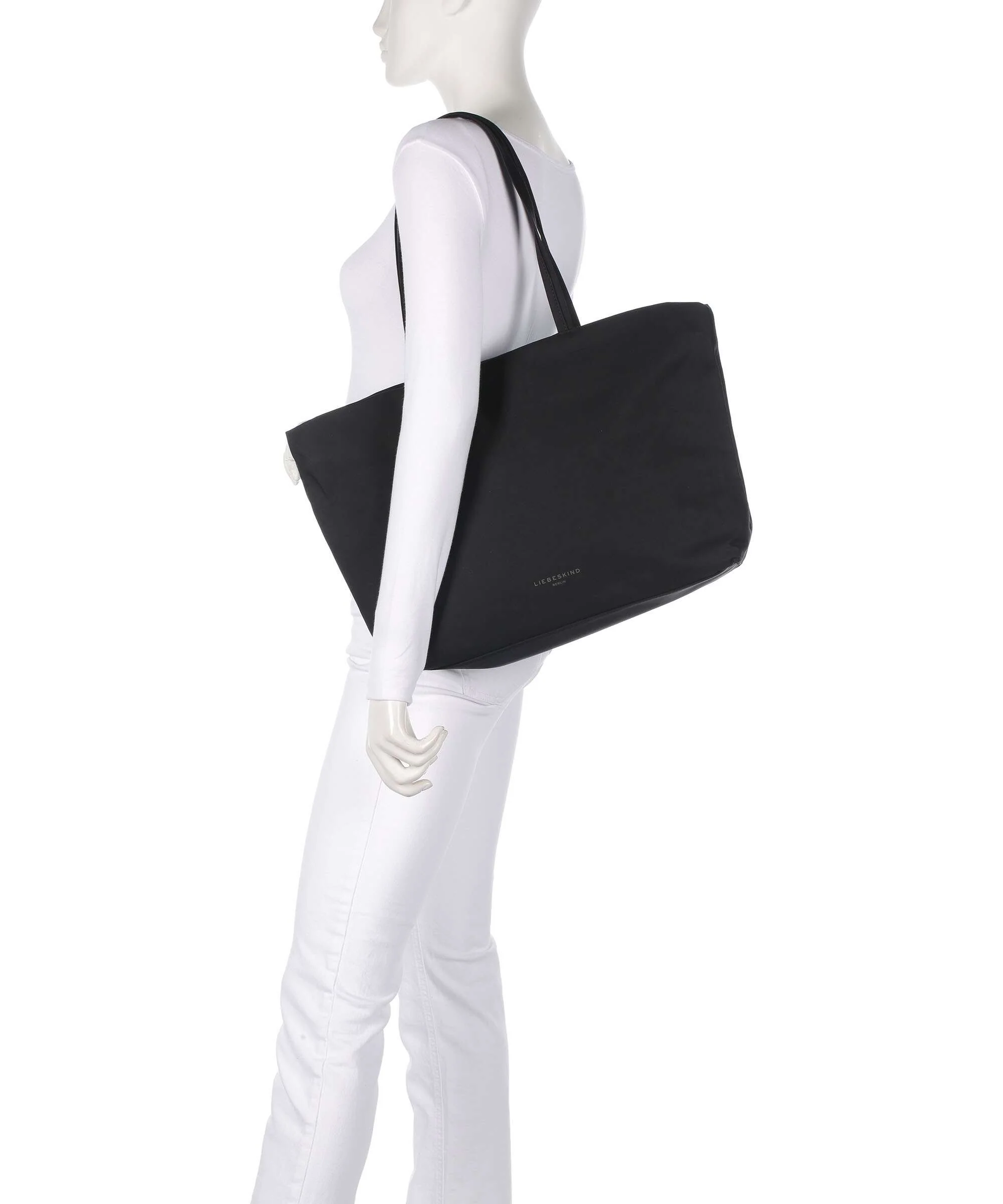 Liebeskind Hera Nylon L Torba na zakupy black - Image 3