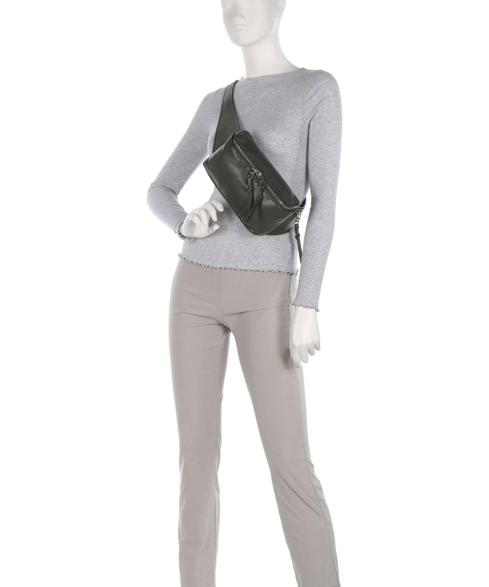Liebeskind Hera Sheep Natural S Saszetka nerka cypress green - Image 3