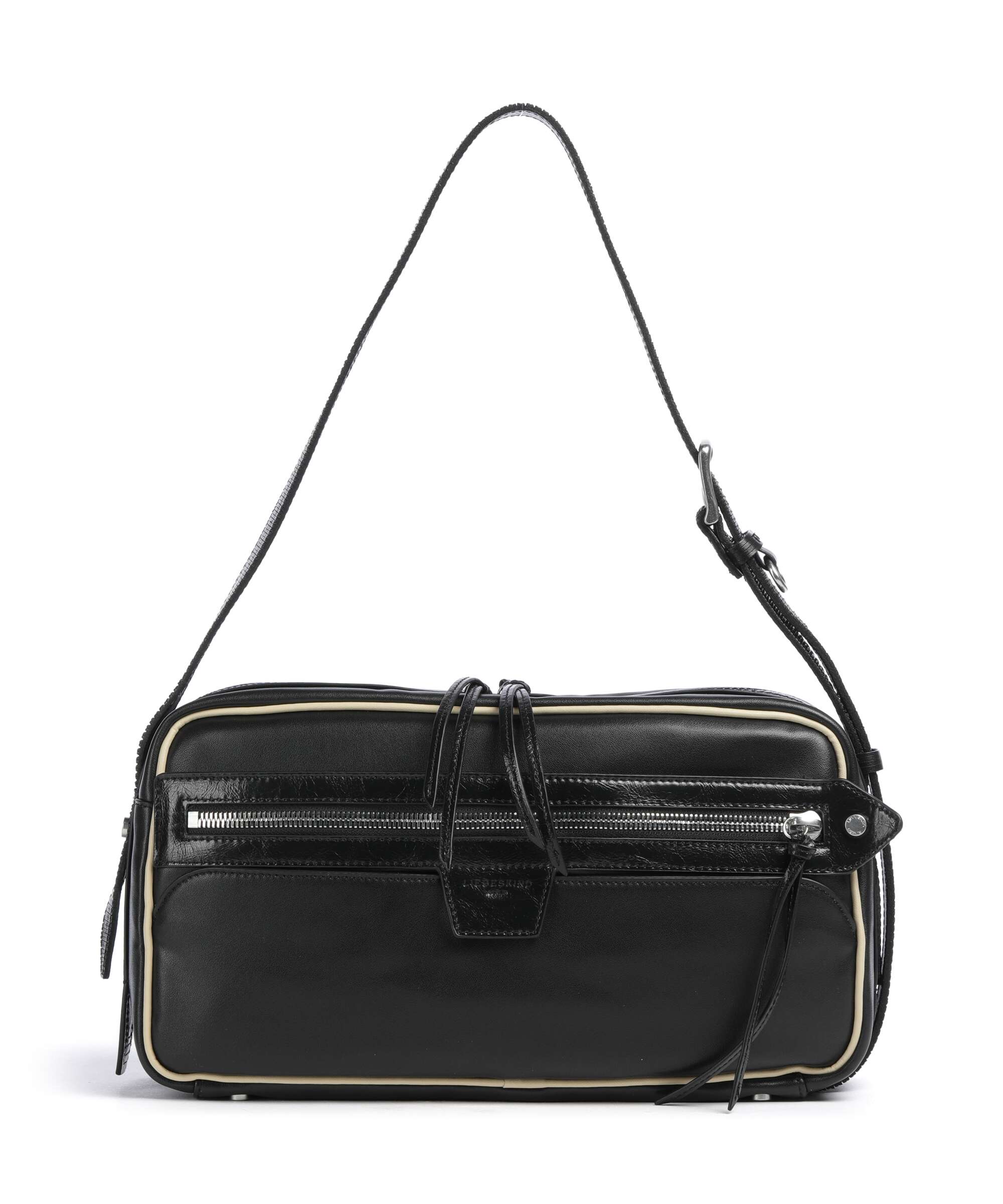 Liebeskind Juno Recycled Soft Calf M Torba na ramię black