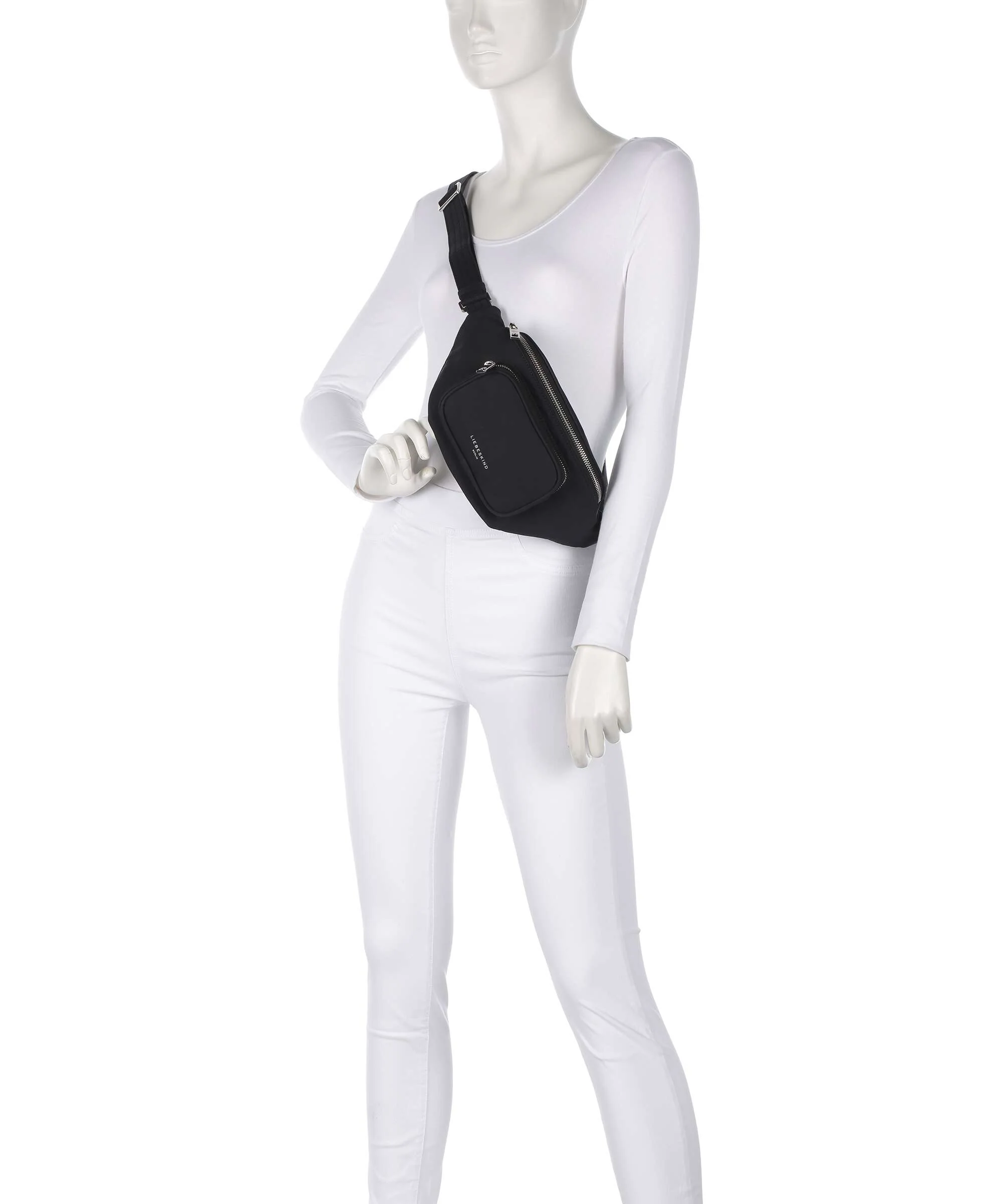 Liebeskind Lila Nylon M Saszetka nerka black - Image 3