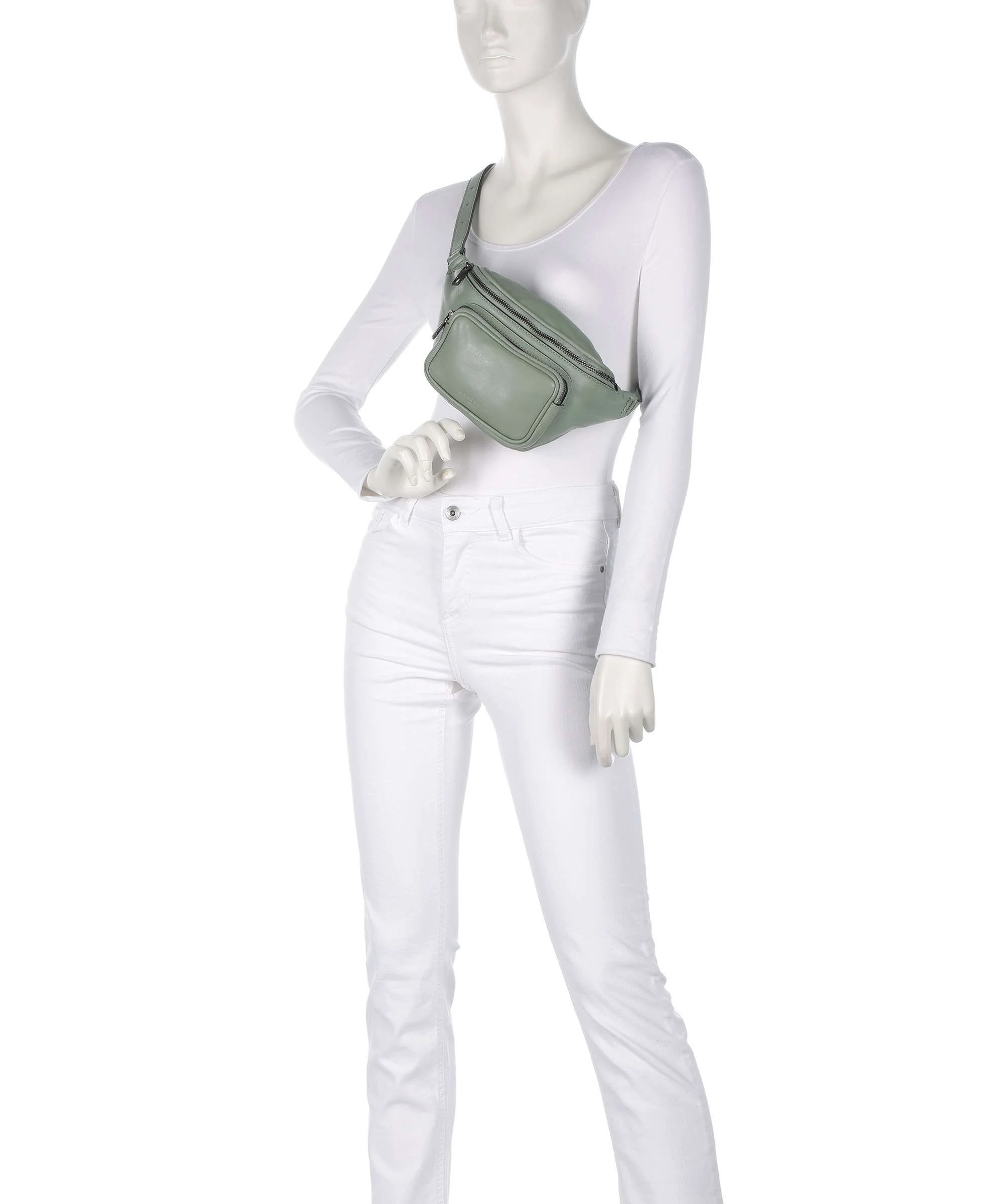 Liebeskind Lila Sheep Natural M Saszetka nerka forest green - Image 3