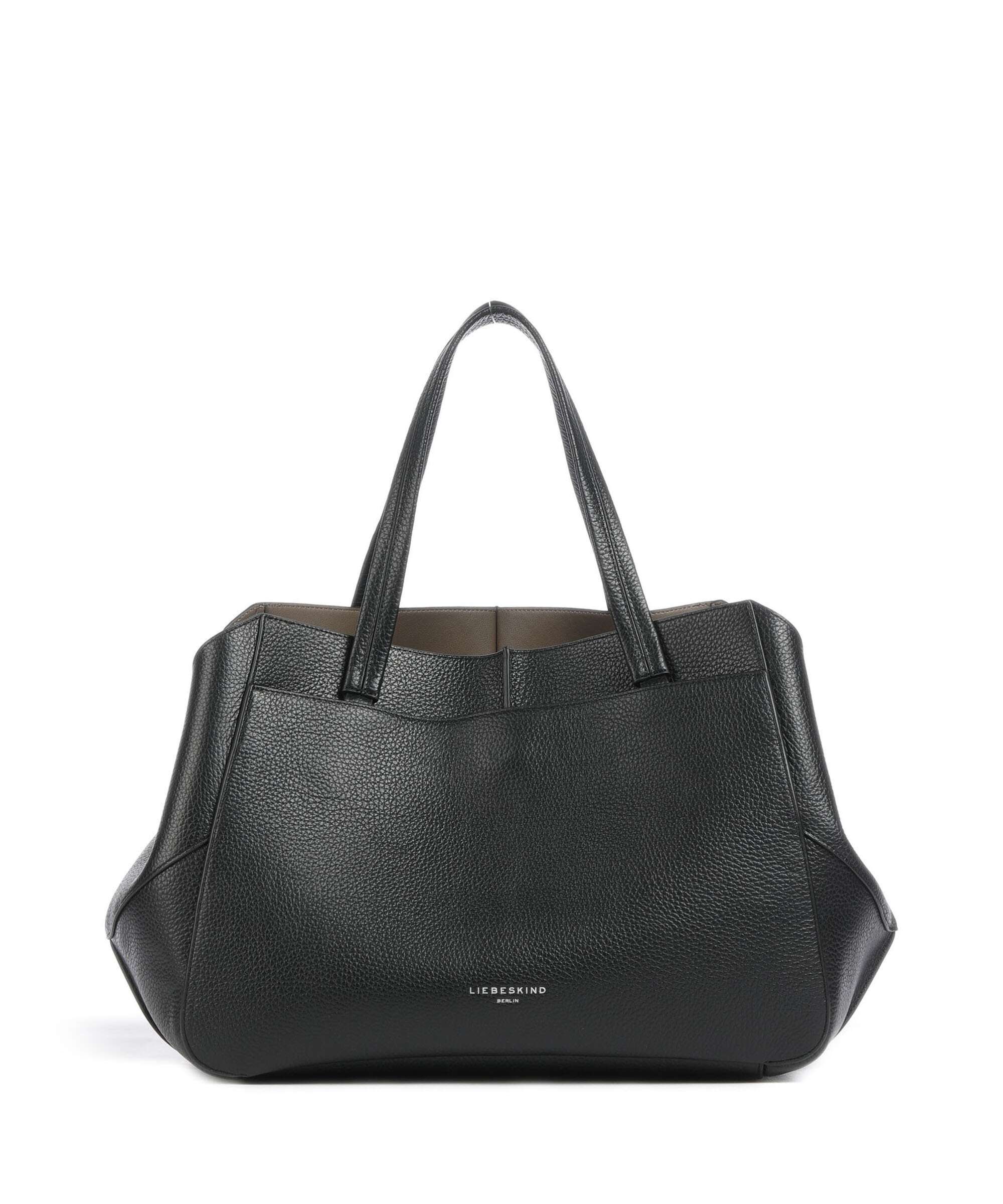 Liebeskind Lilly Heavy Pebble XL Torba na zakupy black - Image 2