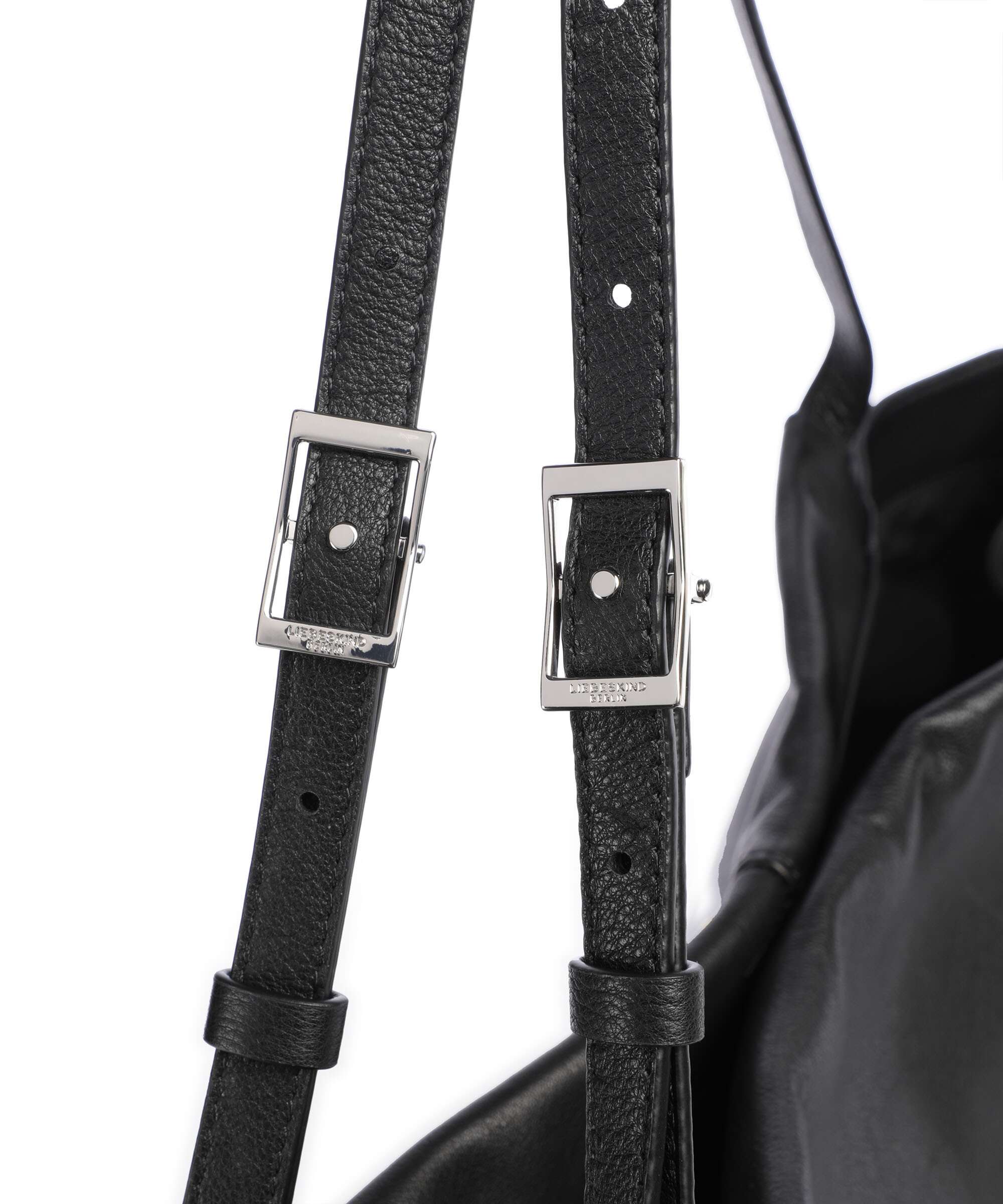 Liebeskind Lou 2 3D Leather L Torba na zakupy black - Image 6