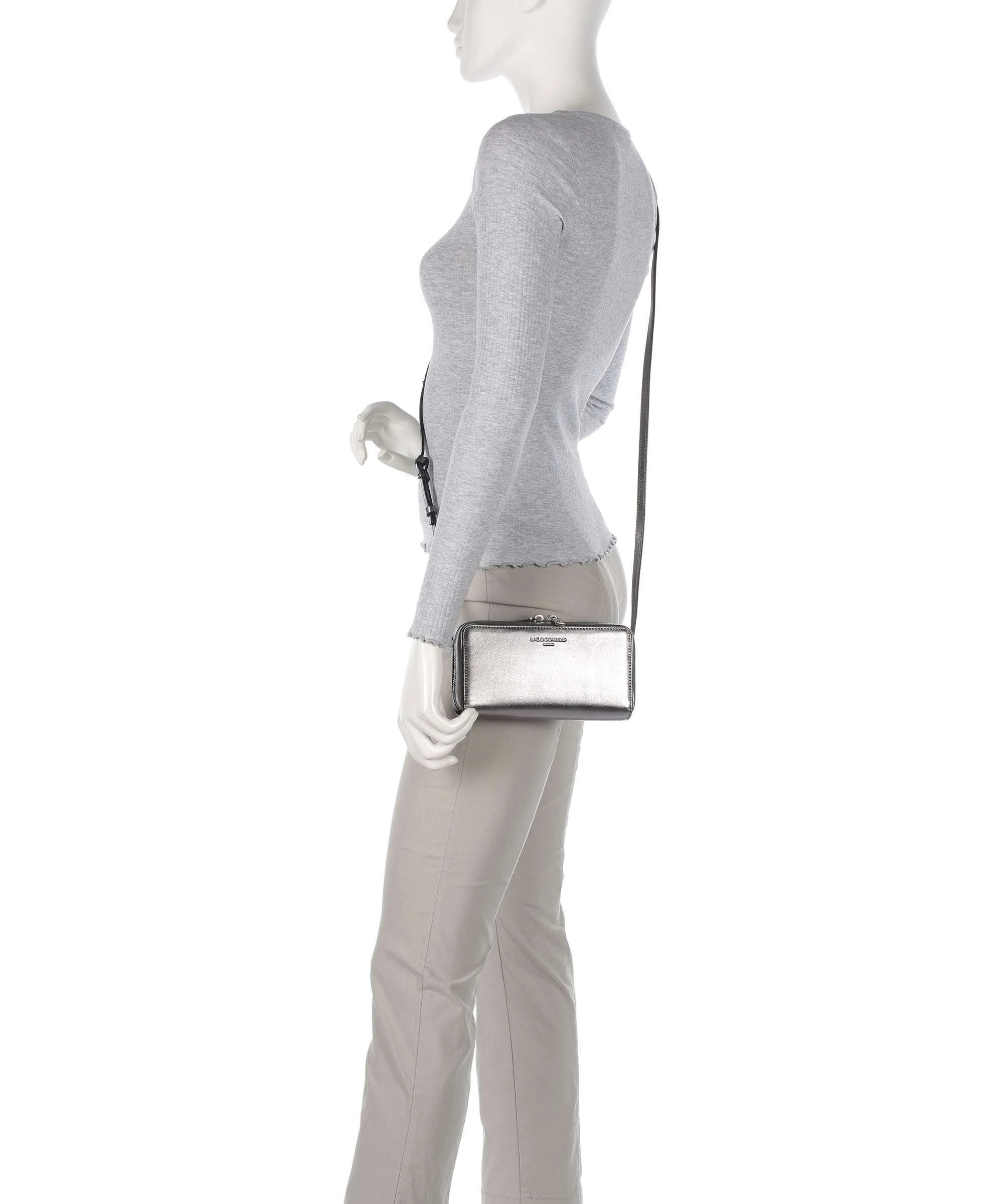Liebeskind Lou Silverstone XS Torba przez ramię silver stone - Image 3