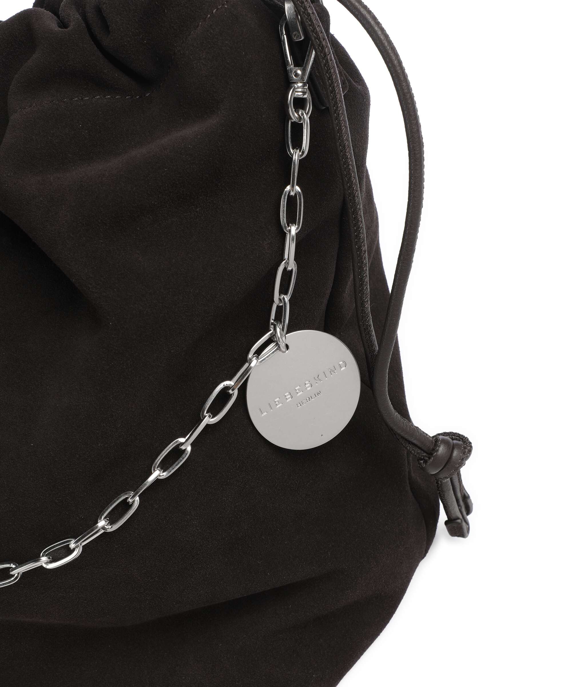 Liebeskind Lya II Hydro Suede M Torebka worek deep soil - Image 4