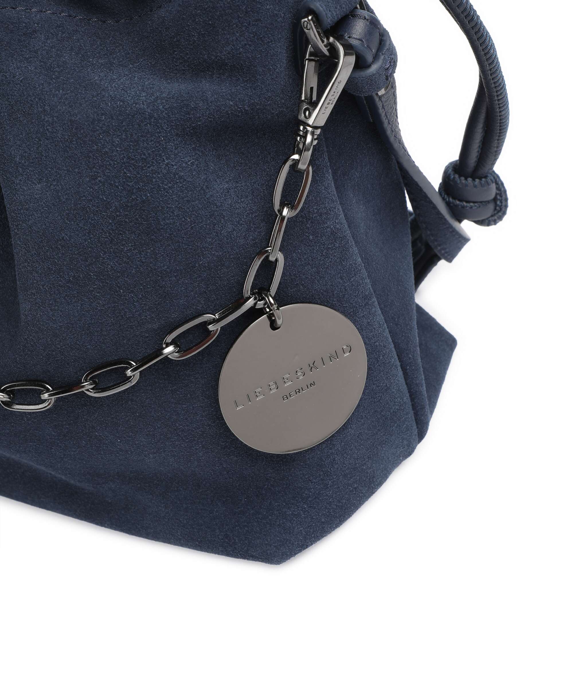 Liebeskind Lya II Hydro Suede S Torebka worek peacoat - Image 4