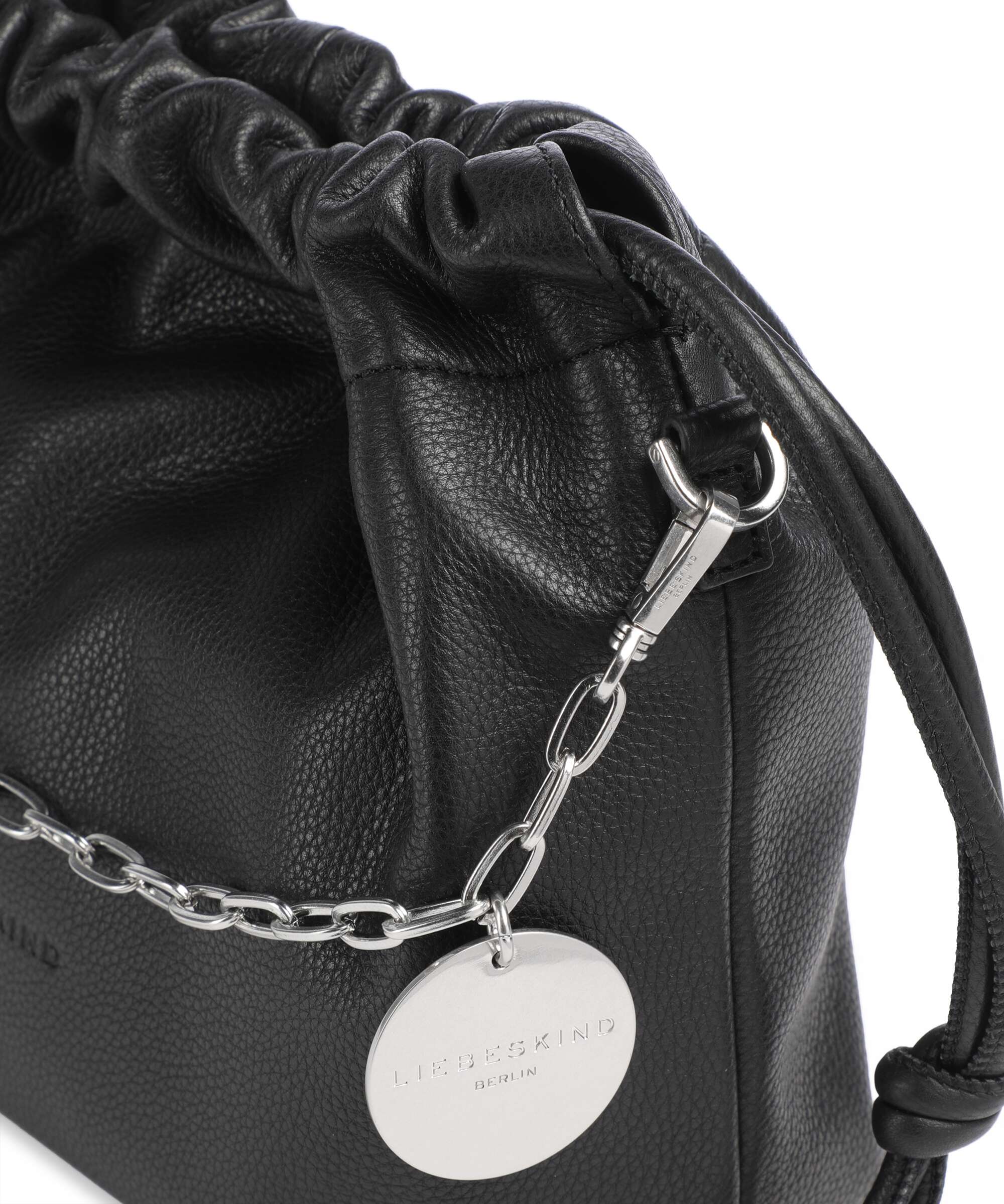 Liebeskind Lya II Small Pebble S Torebka worek black - Image 4