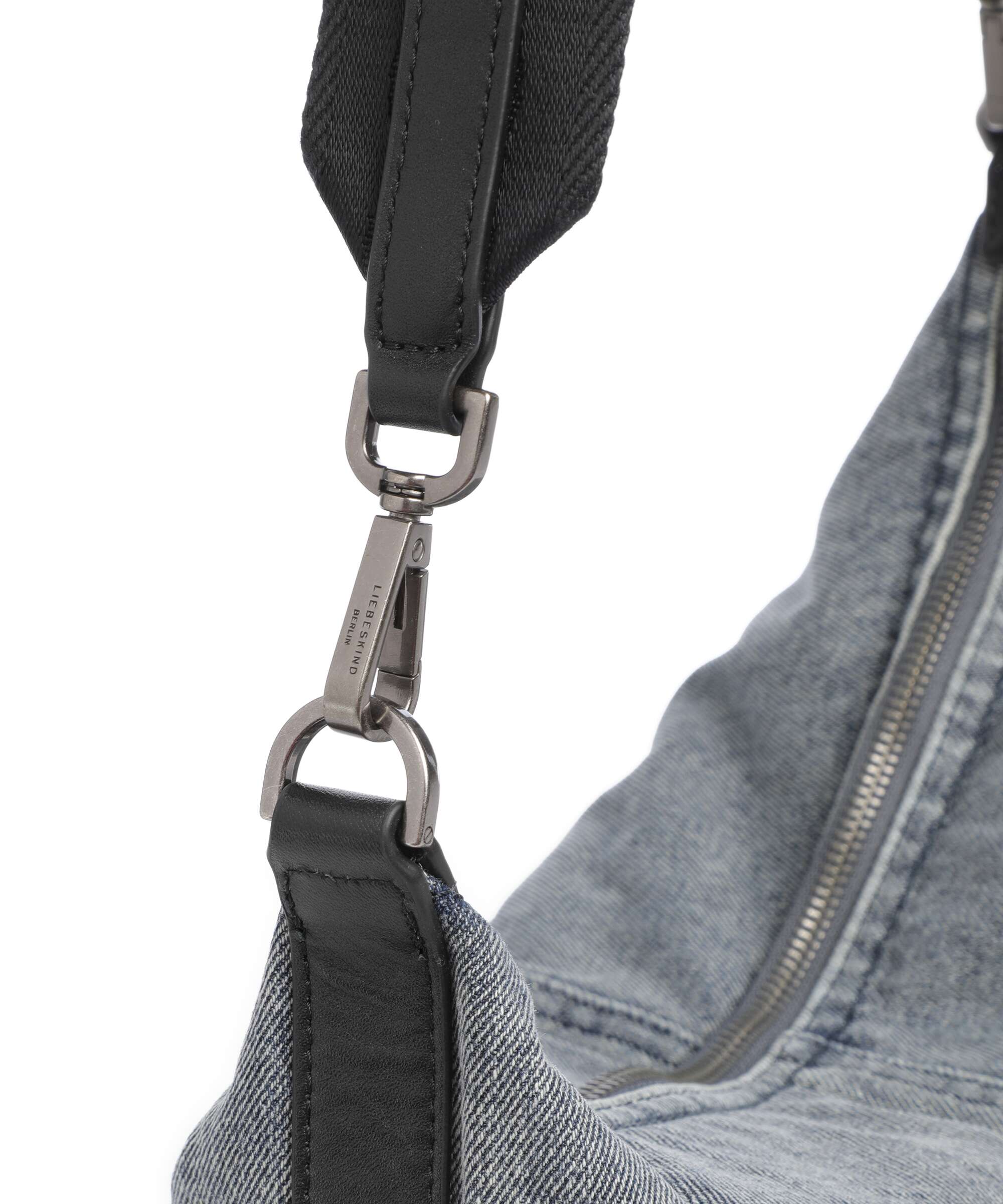 Liebeskind Paris Denim M Torebka worek blue denim - Image 4