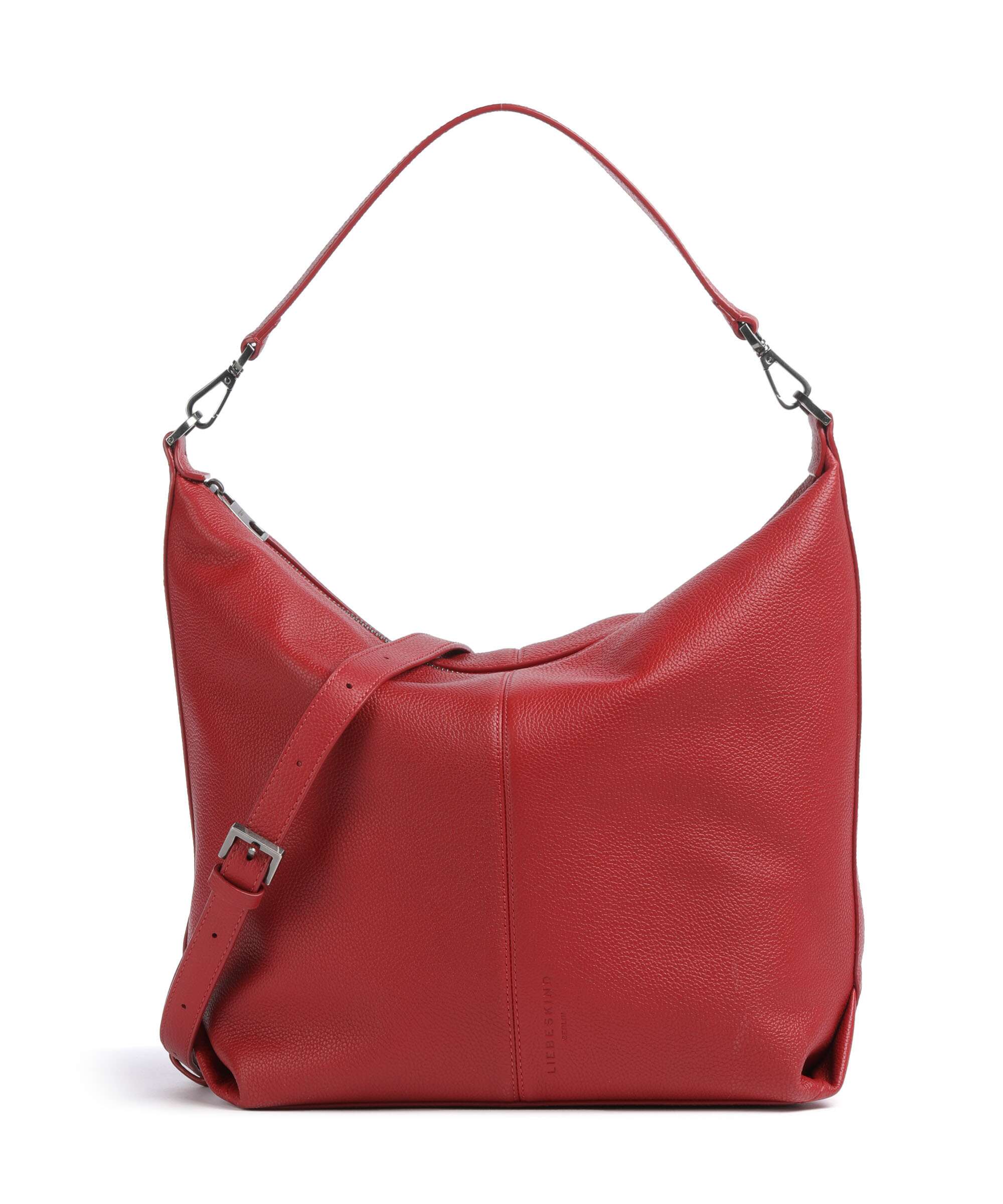 Liebeskind Paris Small Pebble M Torebka worek true red