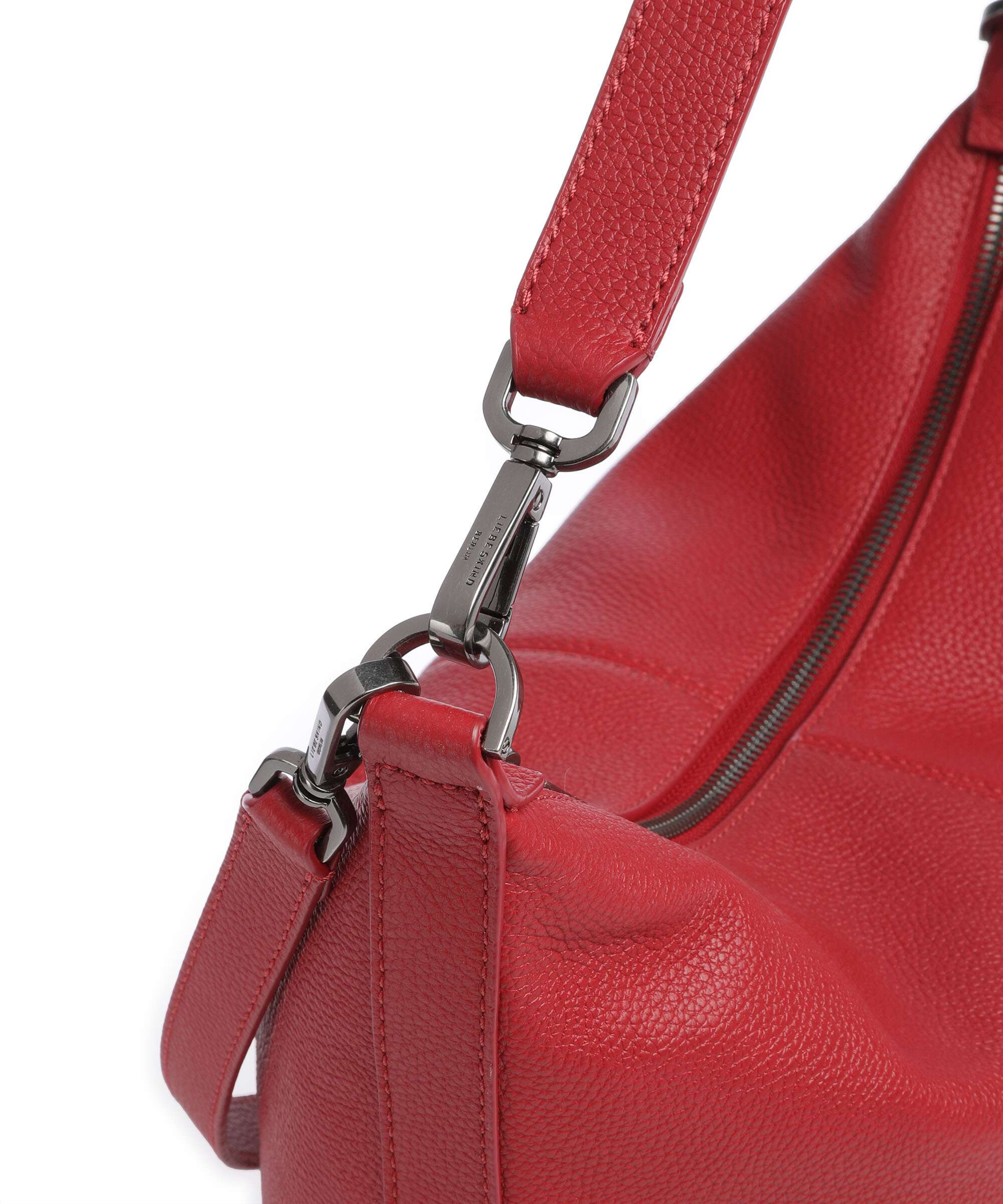Liebeskind Paris Small Pebble M Torebka worek true red - Image 5