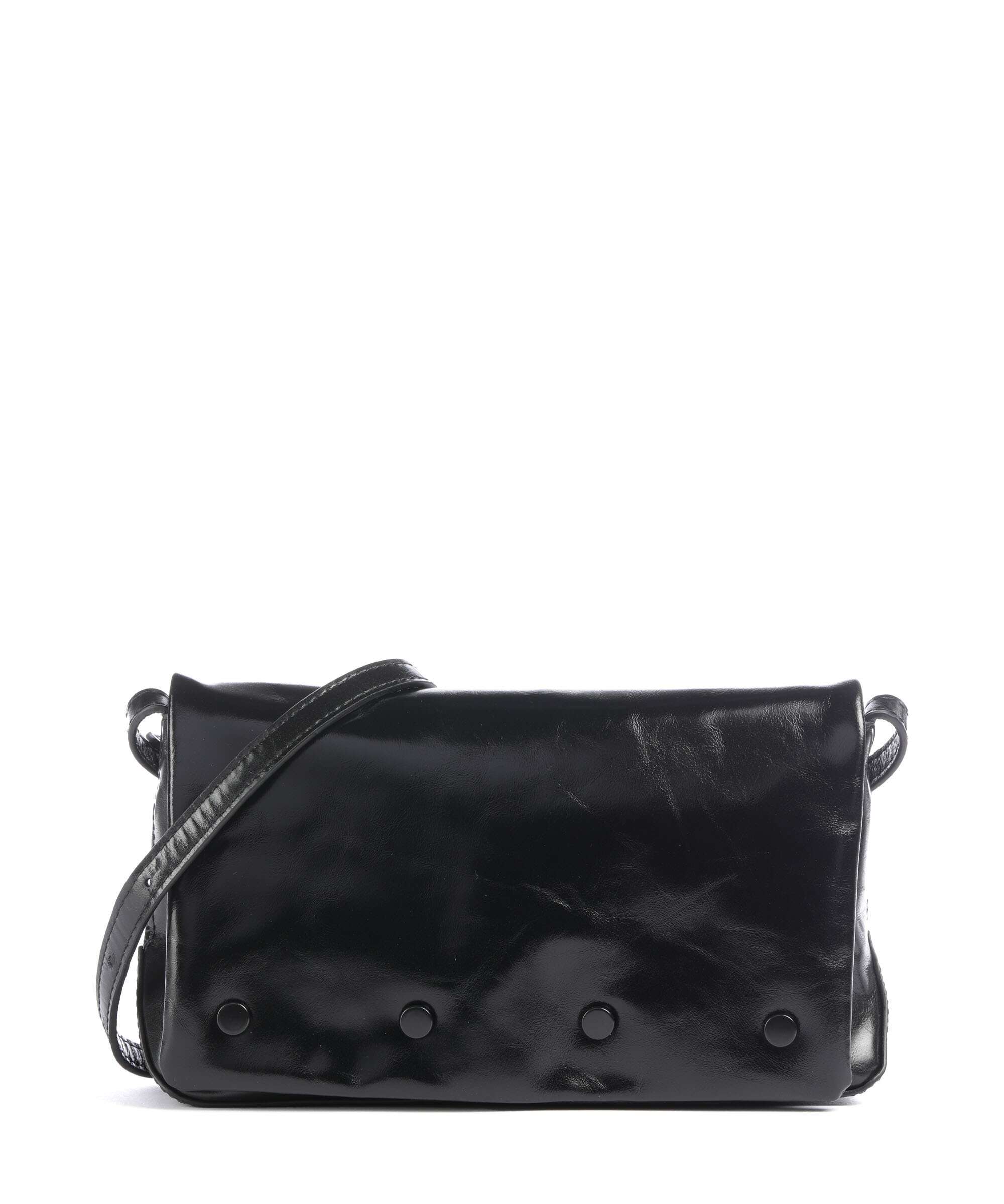 Liebeskind Rive Paper Touch Crinkle S Torba przez ramię black
