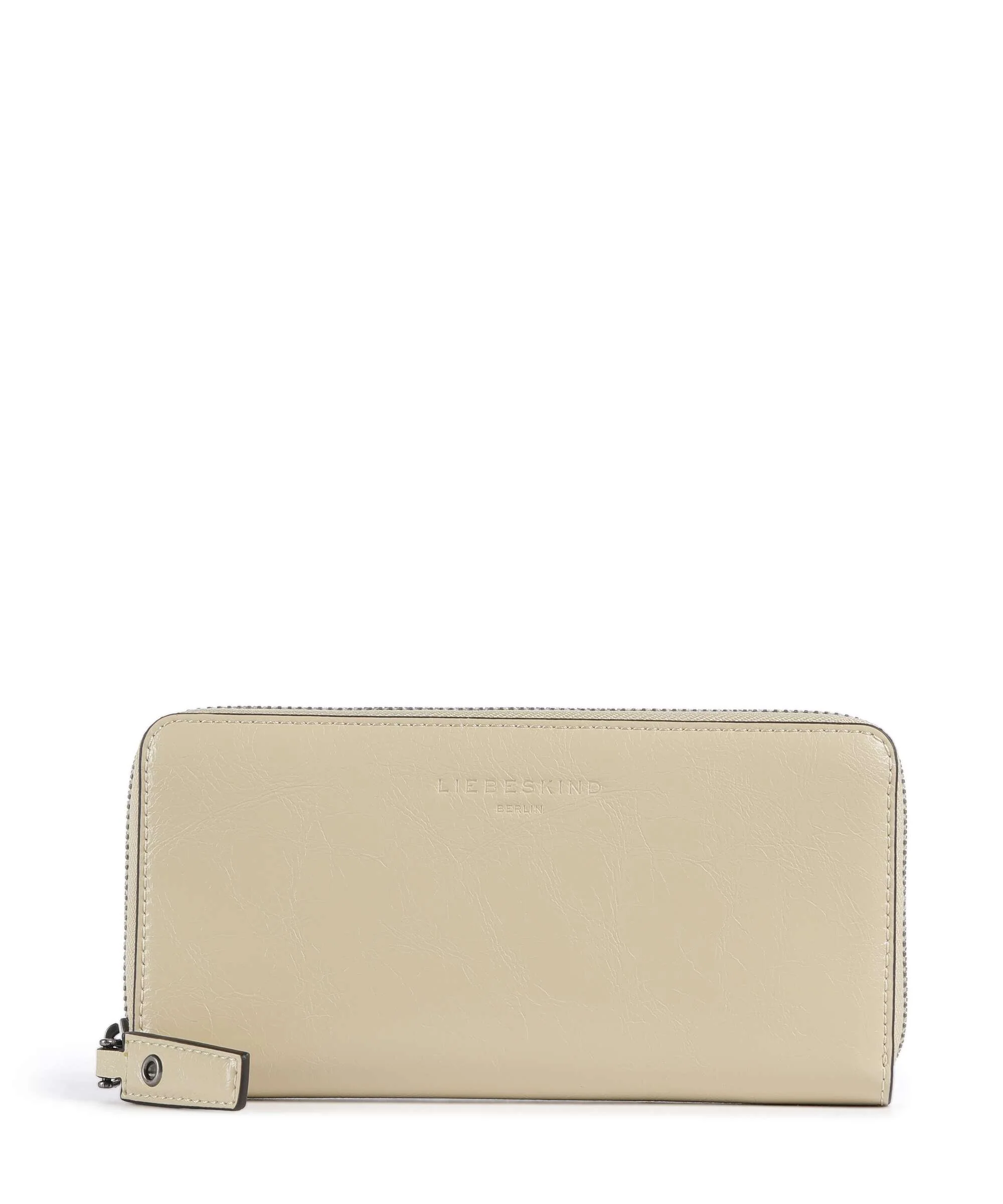Liebeskind Sally Audrey Recycled Lack Distressed Portfel biscotti