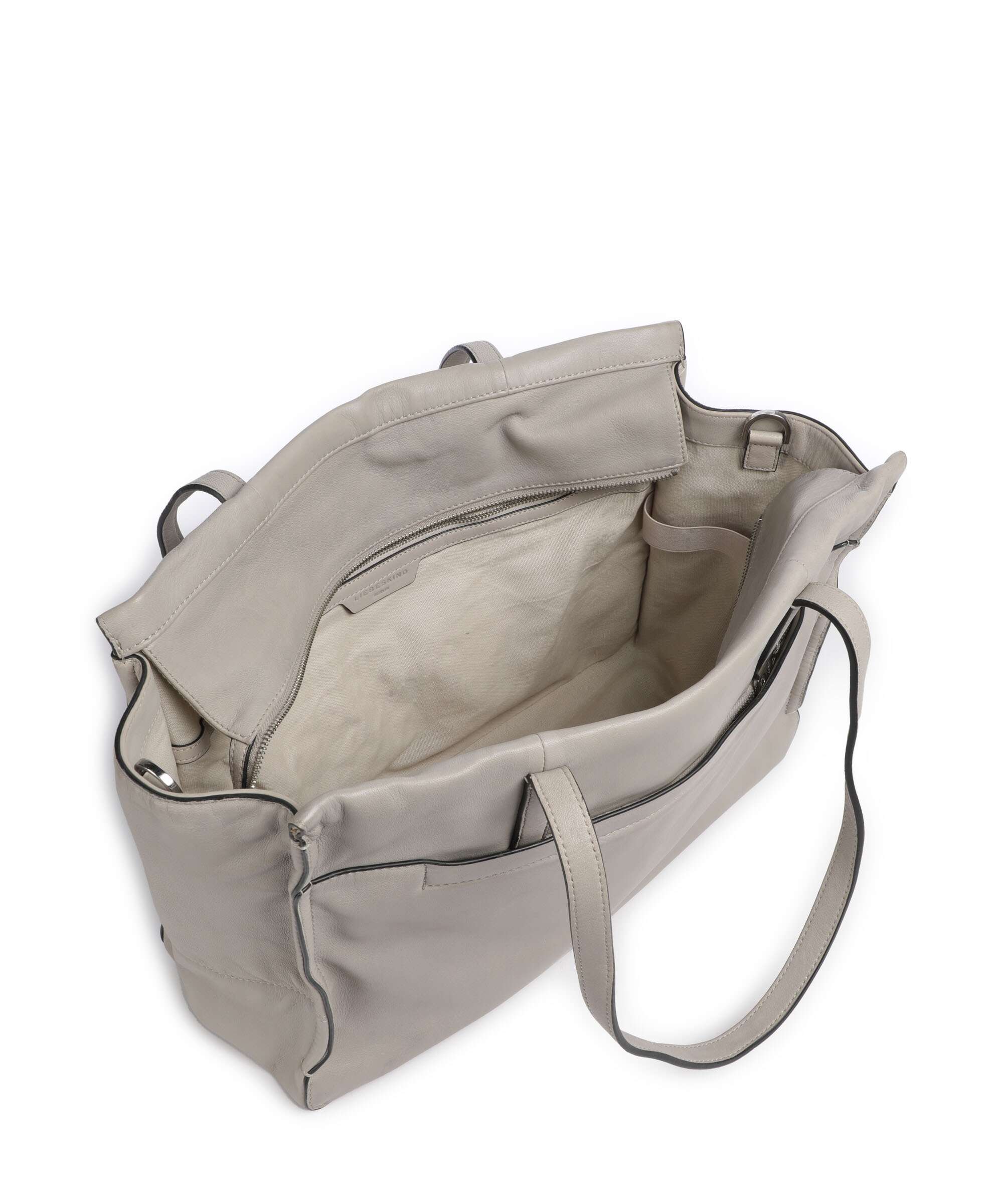 Liebeskind Sky Sheep Natural L Torba na zakupy steel - Image 6