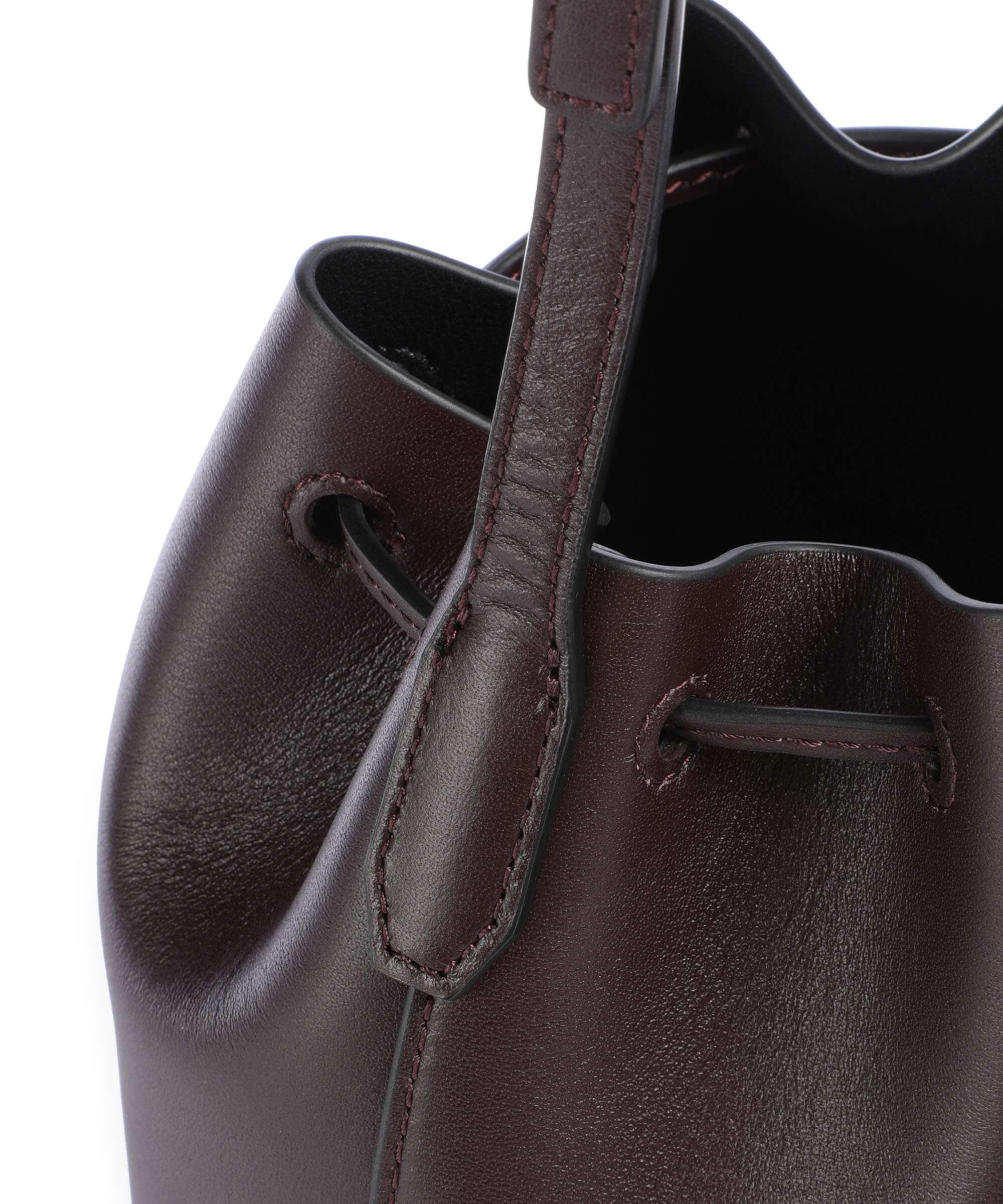 Liebeskind Soft Nappa S Torebka worek burgundy - Image 4