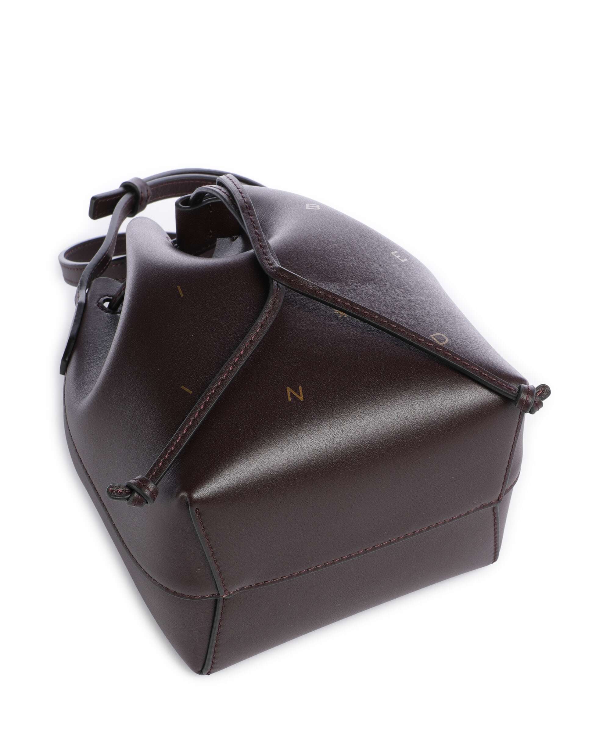 Liebeskind Soft Nappa S Torebka worek burgundy - Image 5