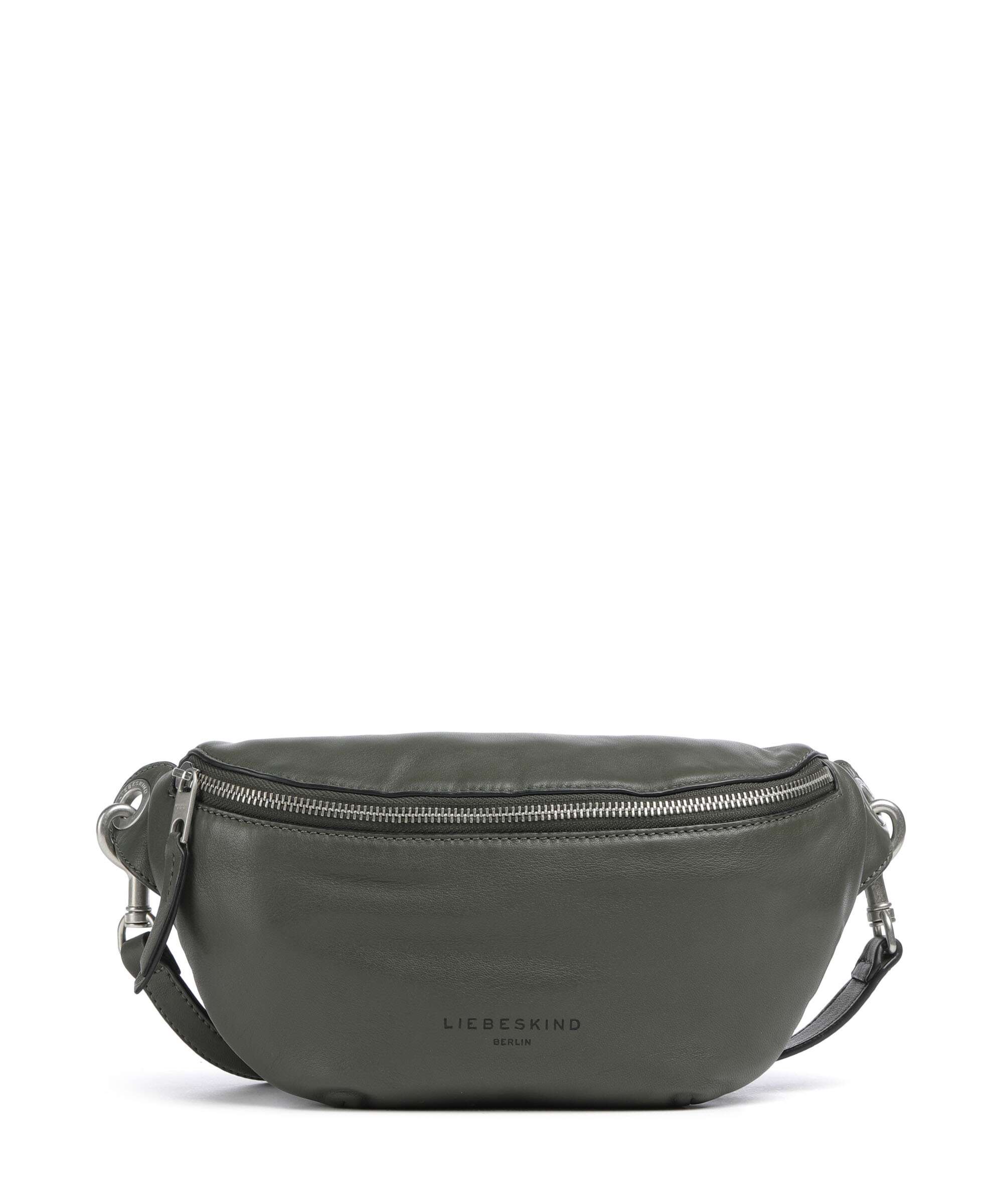 Liebeskind Tavia Sheep Natural Saszetka nerka cypress green