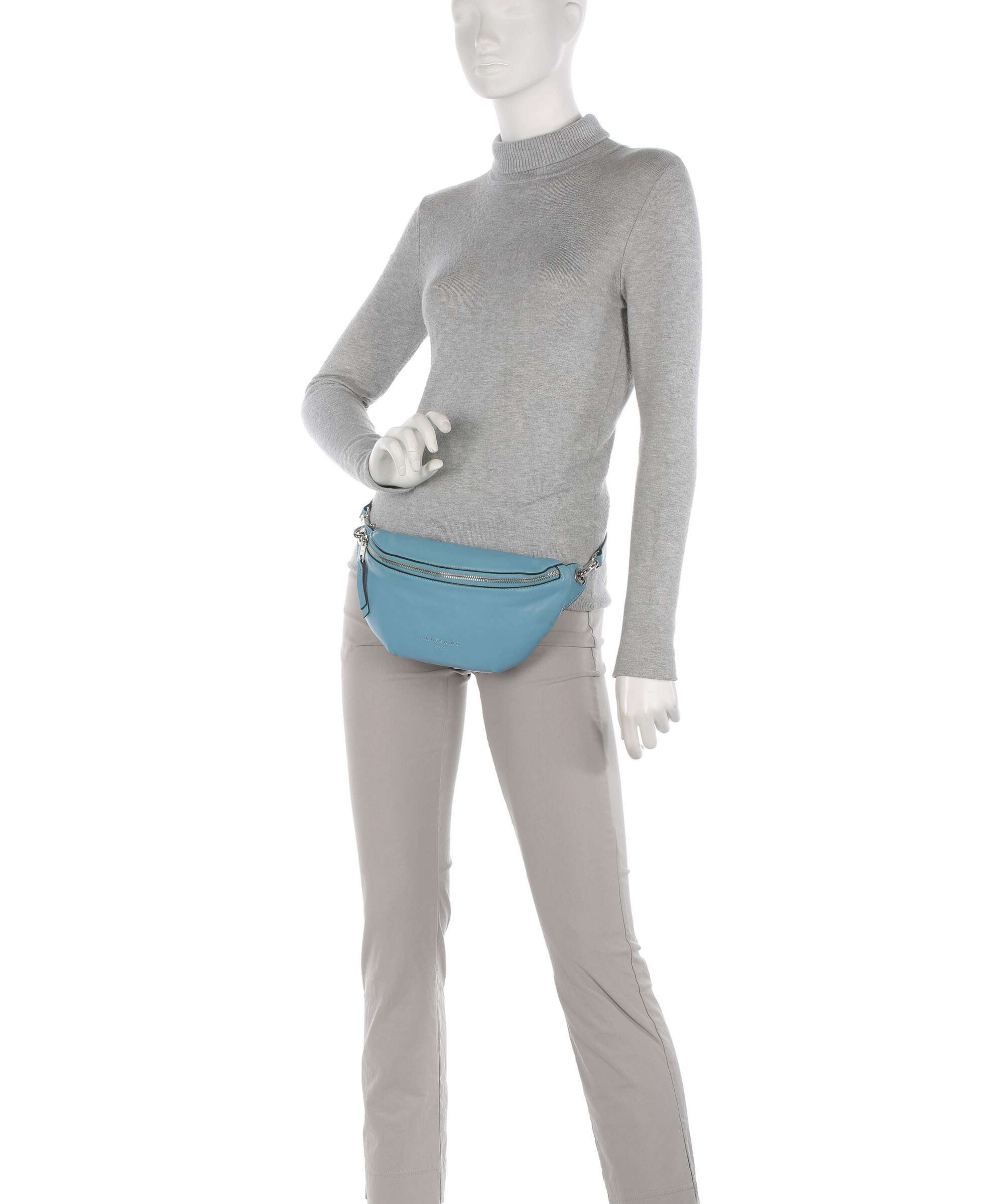 Liebeskind Tavia Sheep Natural Saszetka nerka petrol blue - Image 3