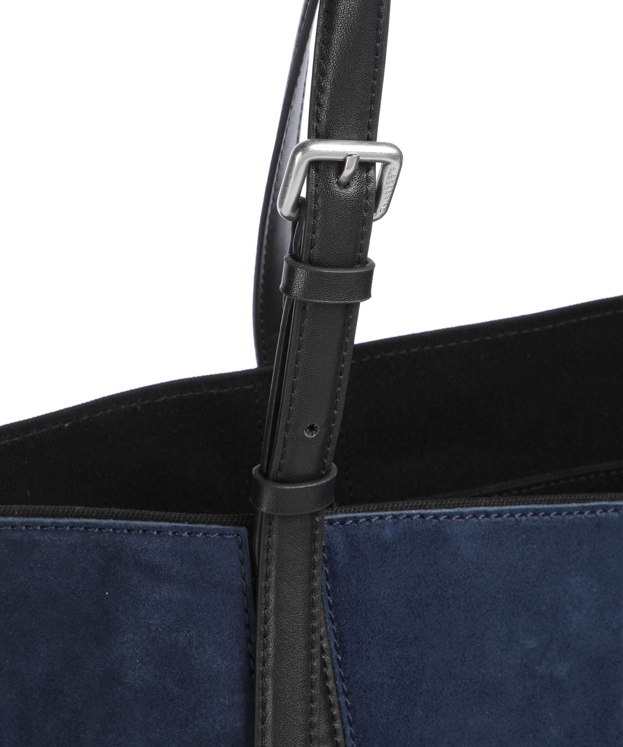 Liebeskind Una Recycled Suede M Torba na zakupy peacoat - Image 4