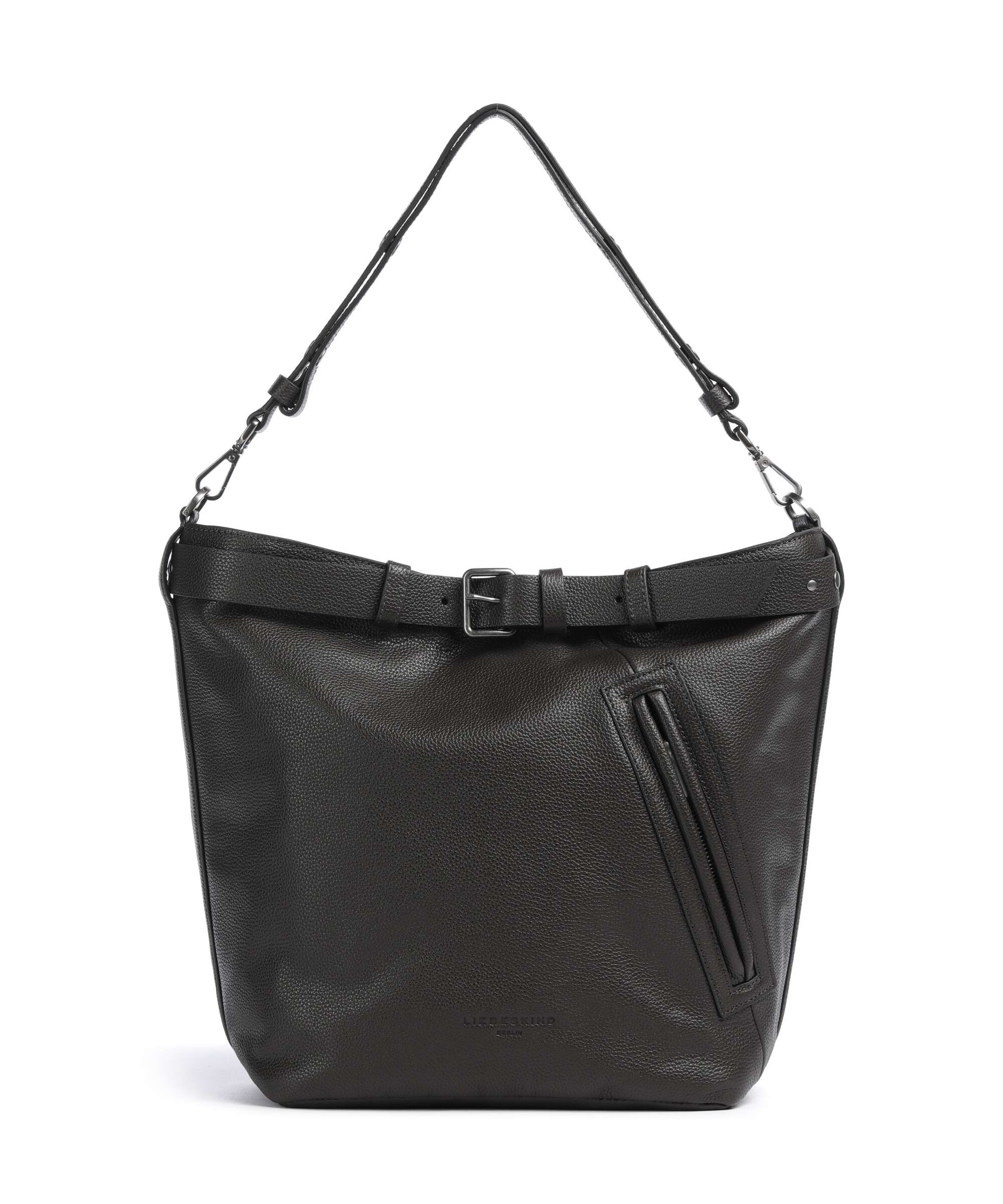 Liebeskind Zita Small Pebble L Torebka worek deep soil