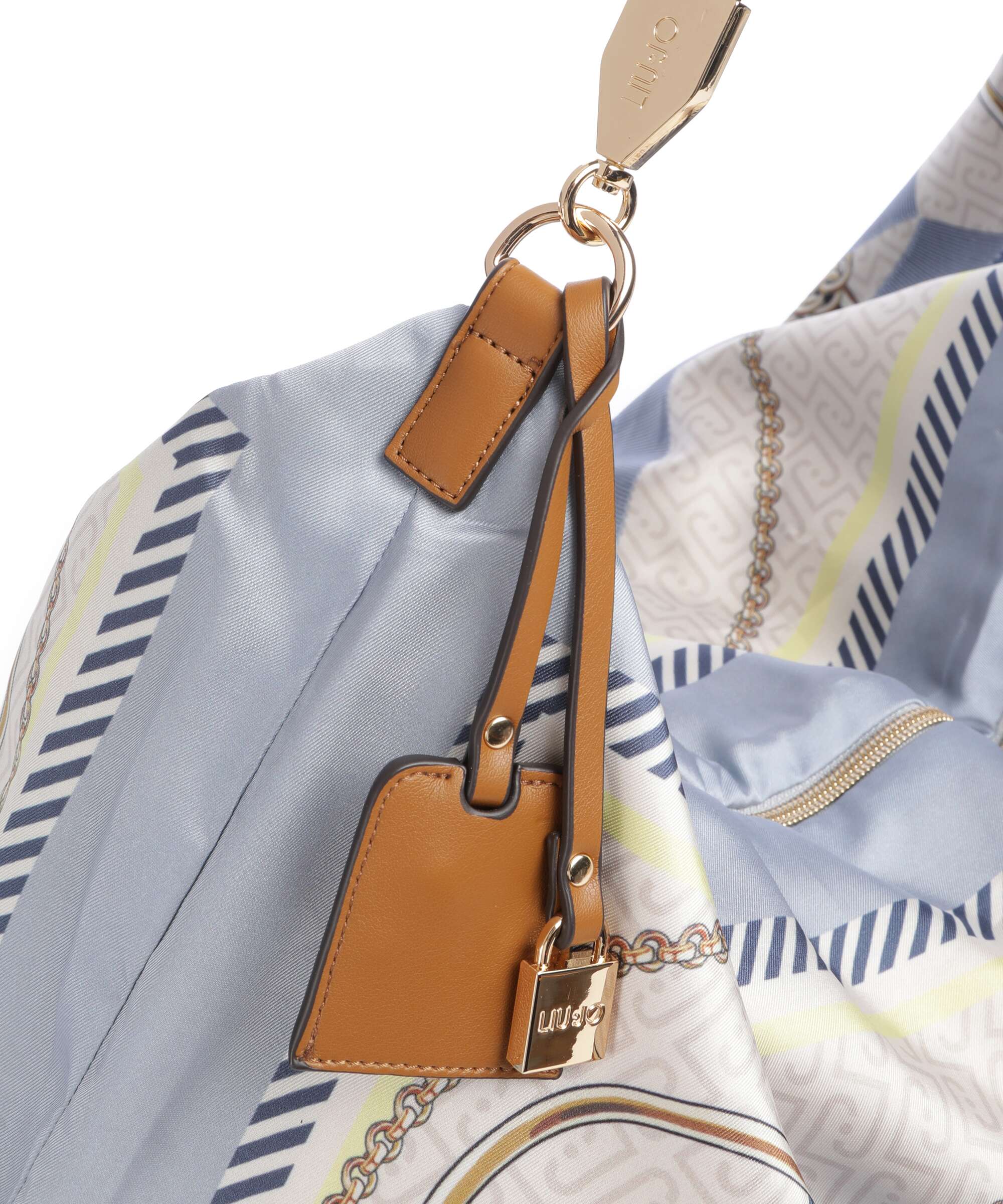 Liu Jo Foulard Torebka worek st metall/light denim - Image 4