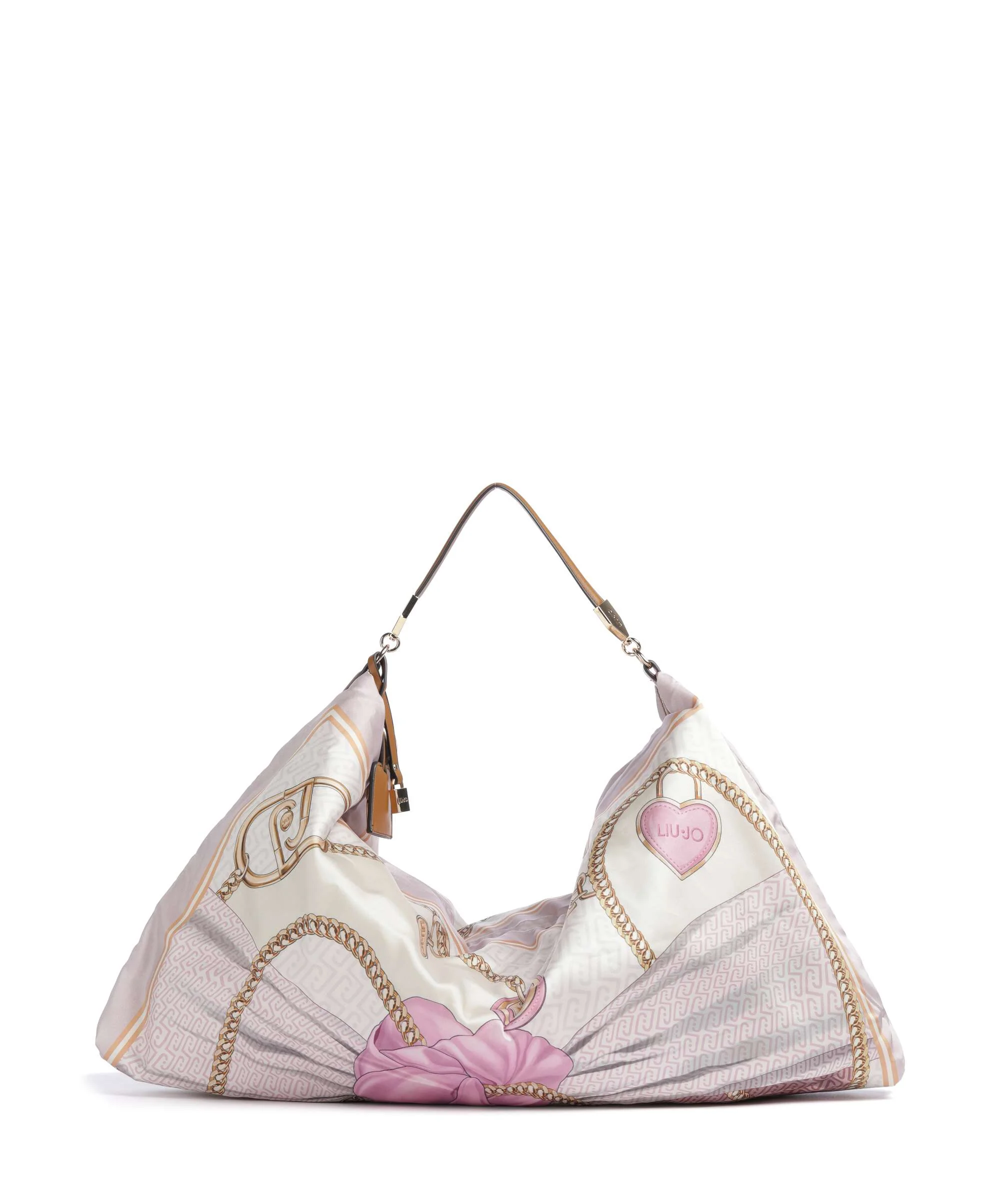 Liu Jo Foulard Torebka worek st metall/soft peony