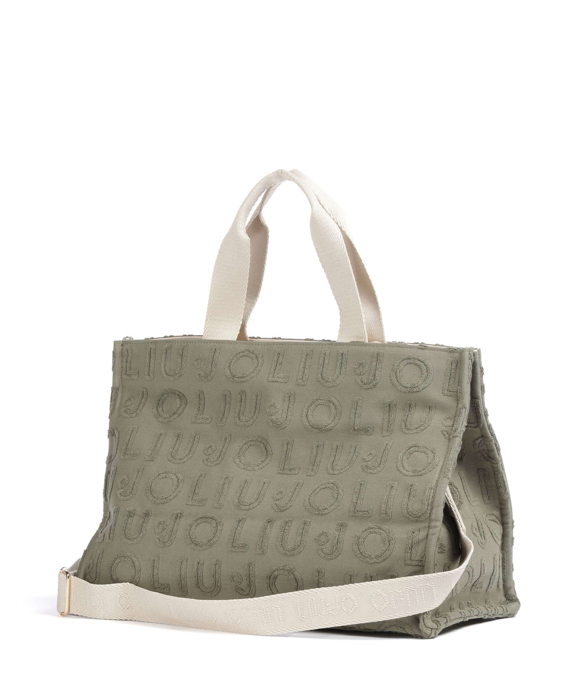 Liu Jo Logo Torba na zakupy military                       - Image 2