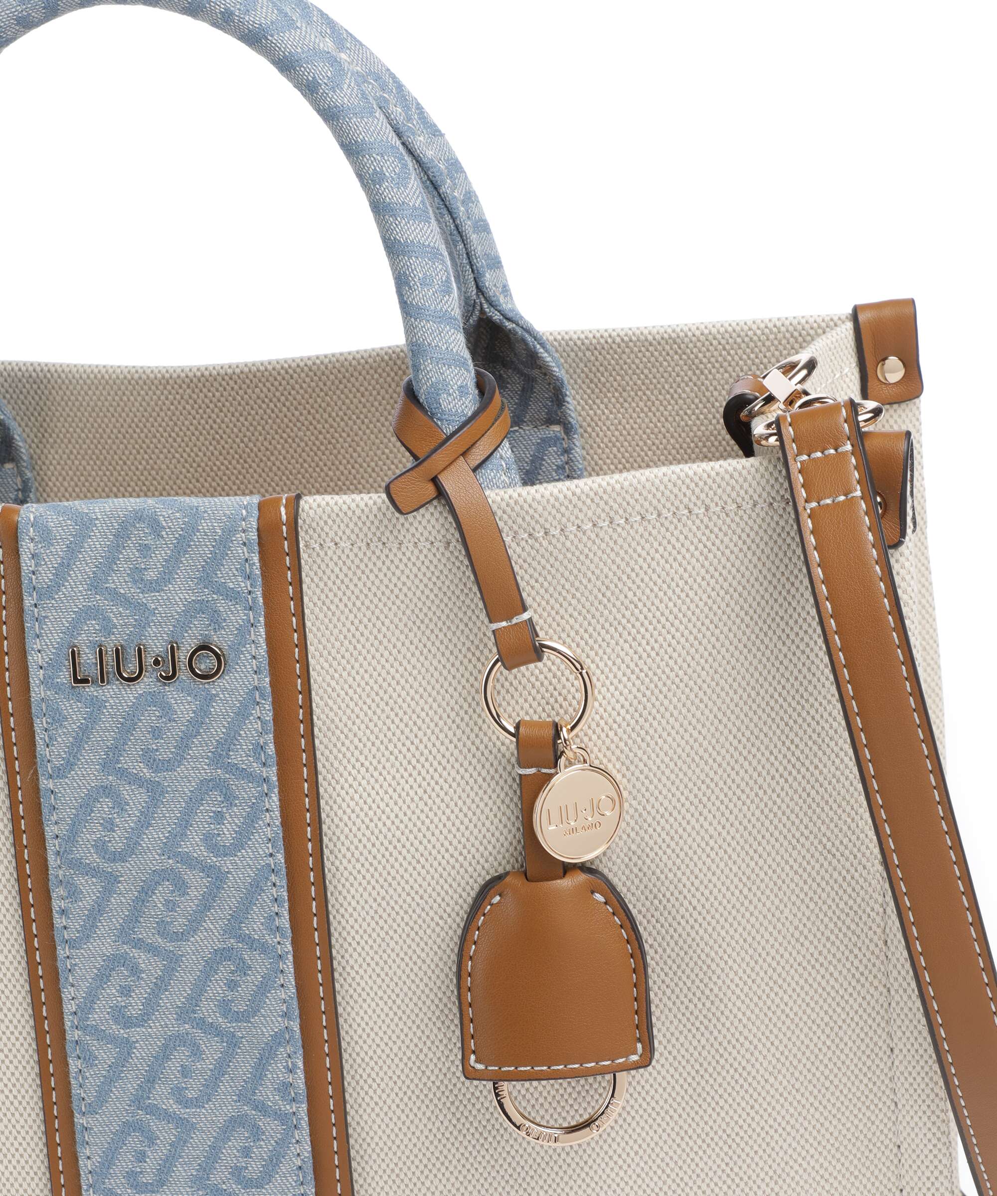 Liu Jo Ridhi M Torebka neutro/denim - Image 4