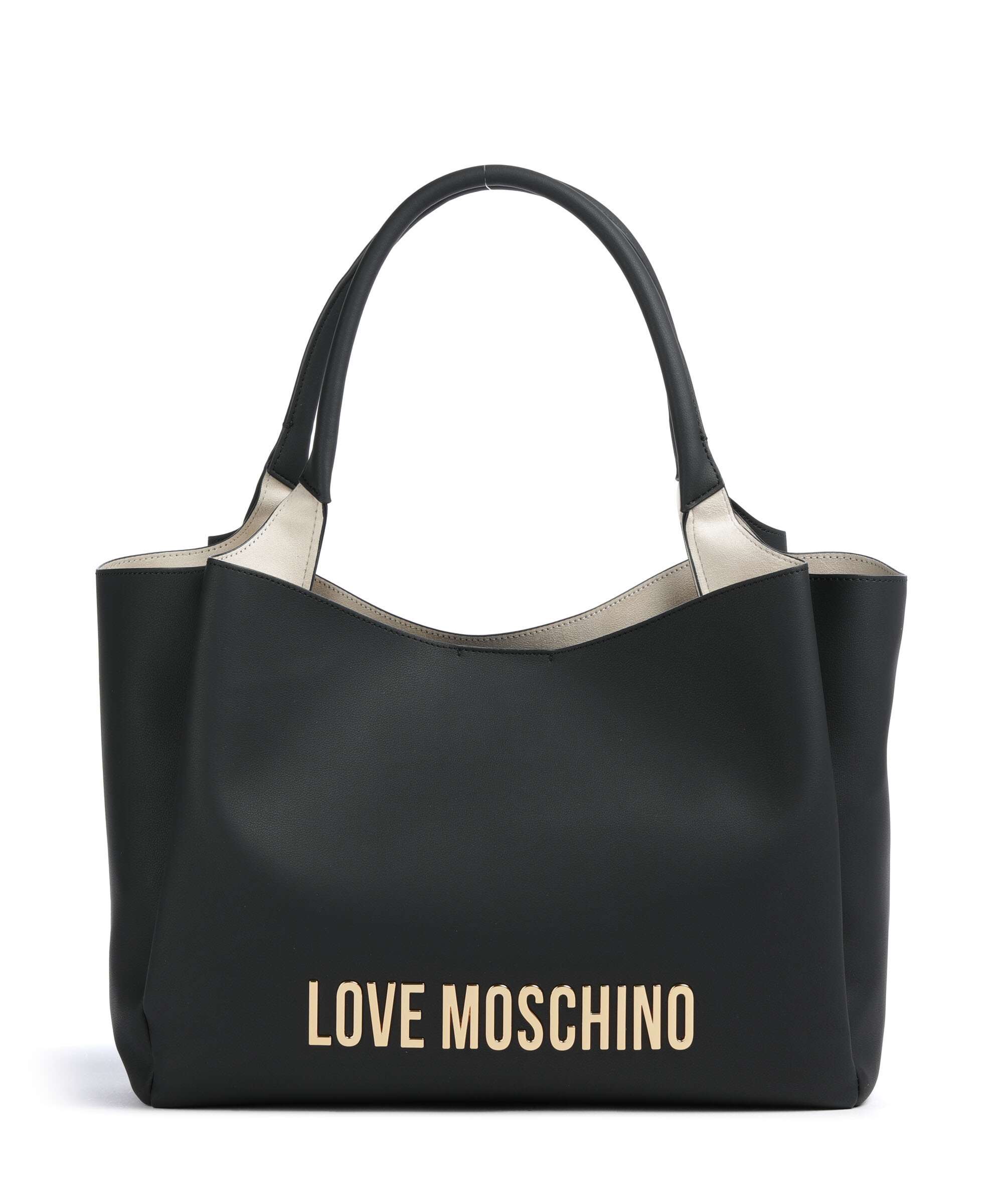 Love Moschino Bold Love Torba na zakupy black