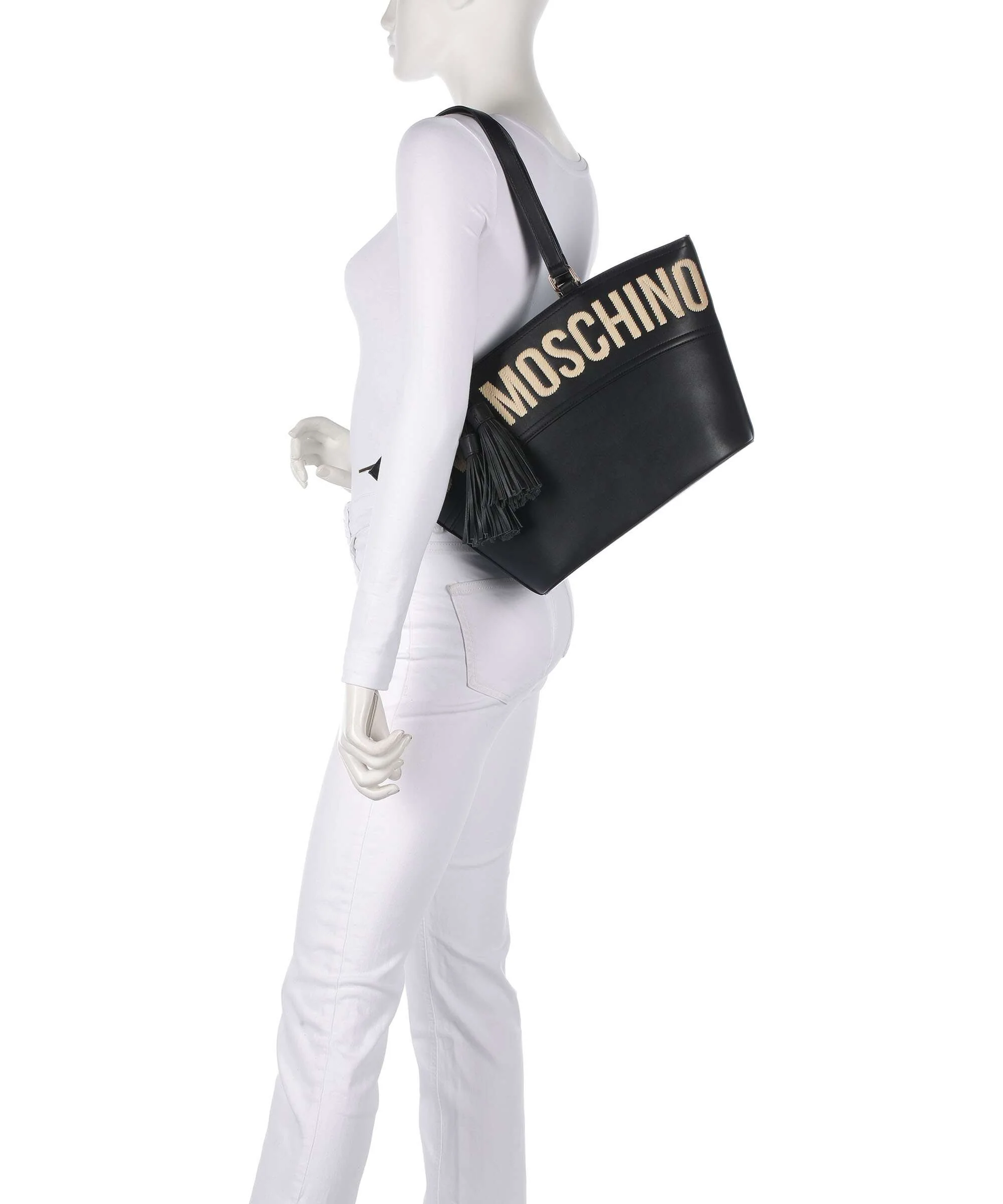 Love Moschino Item Cabas Torba na zakupy nero - Image 3