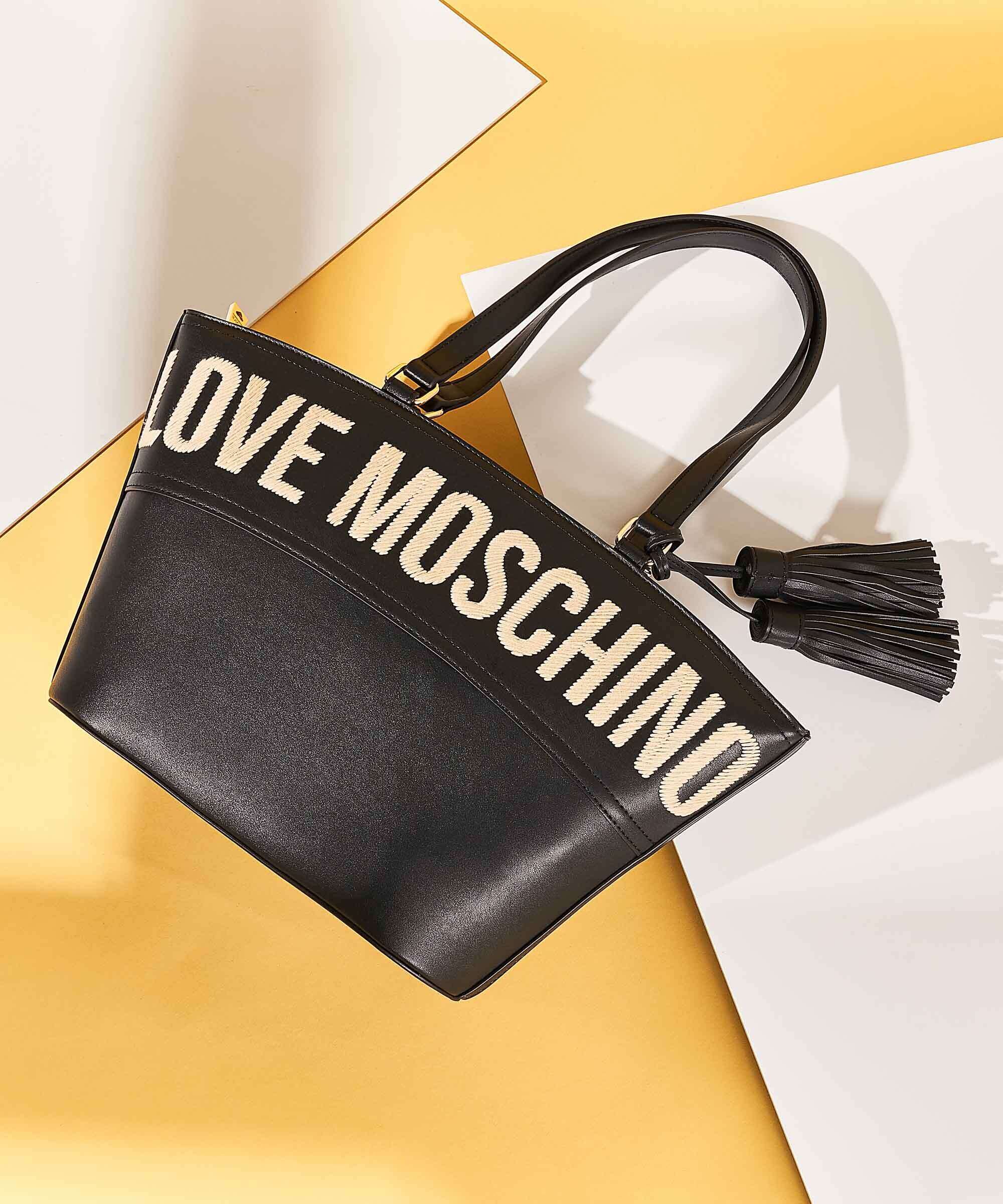 Love Moschino Item Cabas Torba na zakupy nero - Image 7