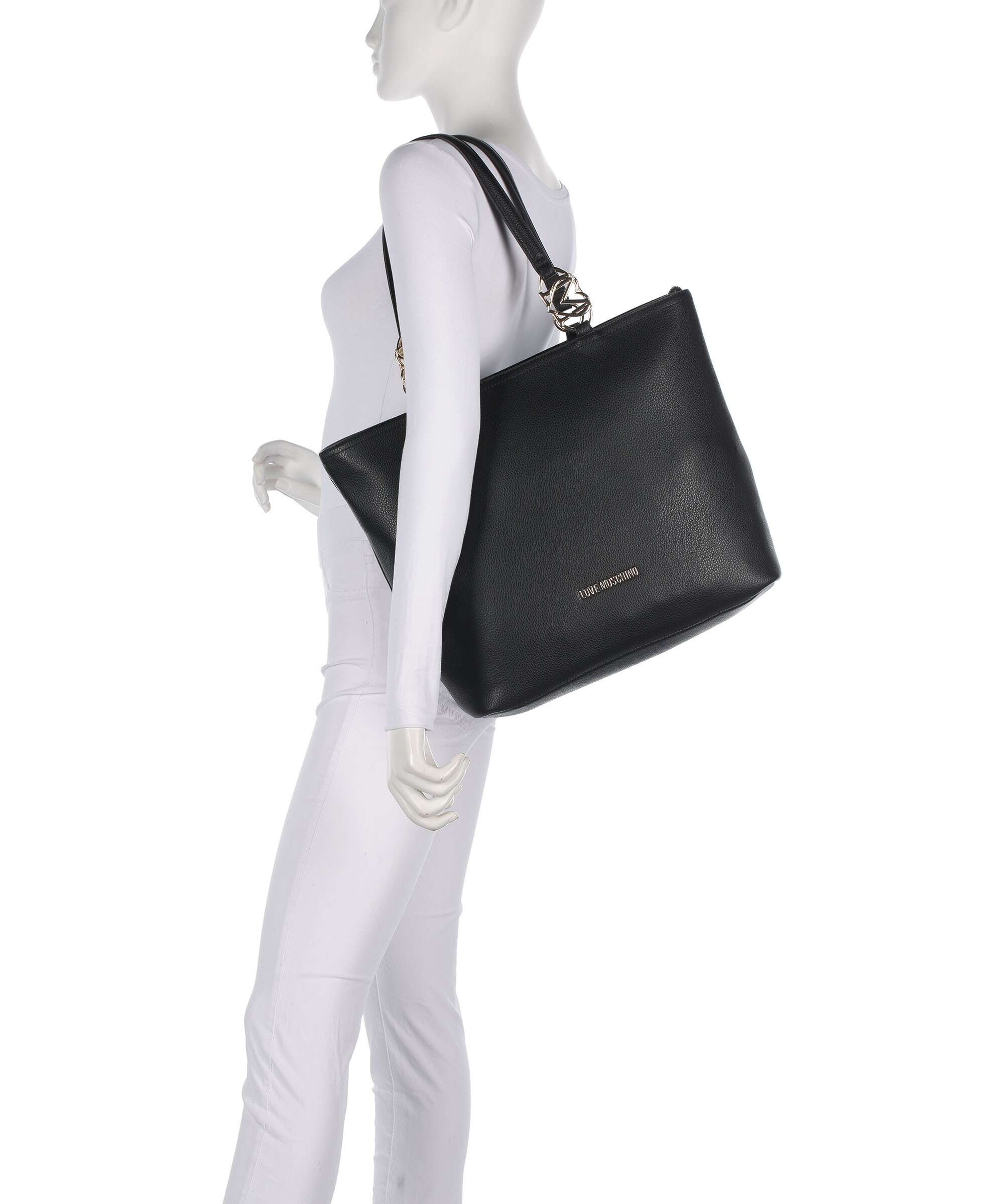 Love Moschino Jewel Torba na zakupy black - Image 3