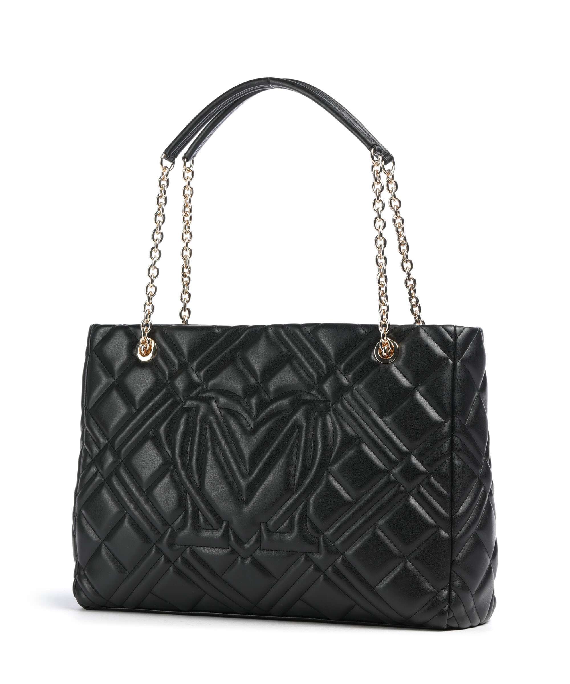 Love Moschino Quilted Torba na zakupy black - Image 2