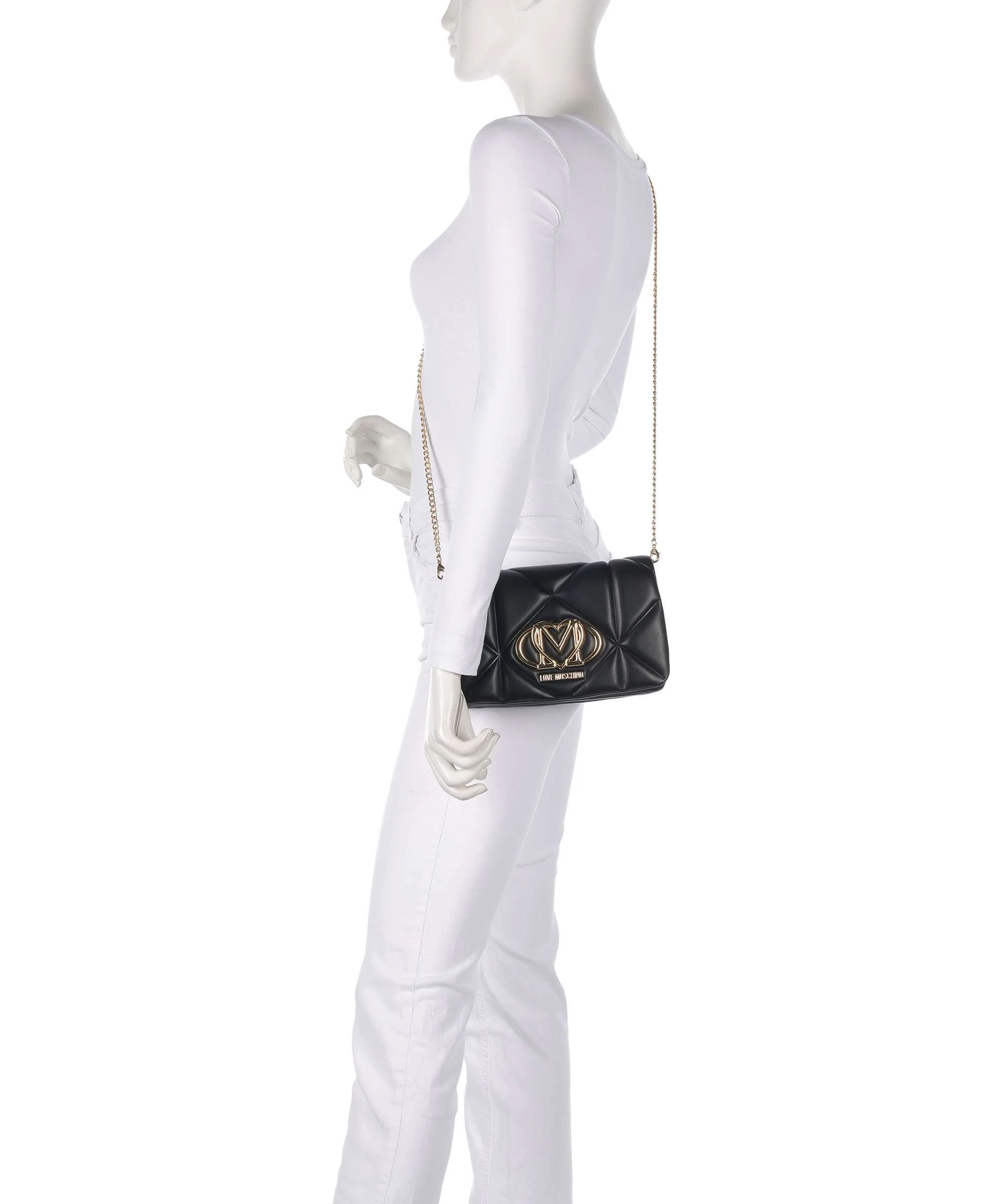 Love Moschino Smart Daily Torba przez ramię nero - Image 3