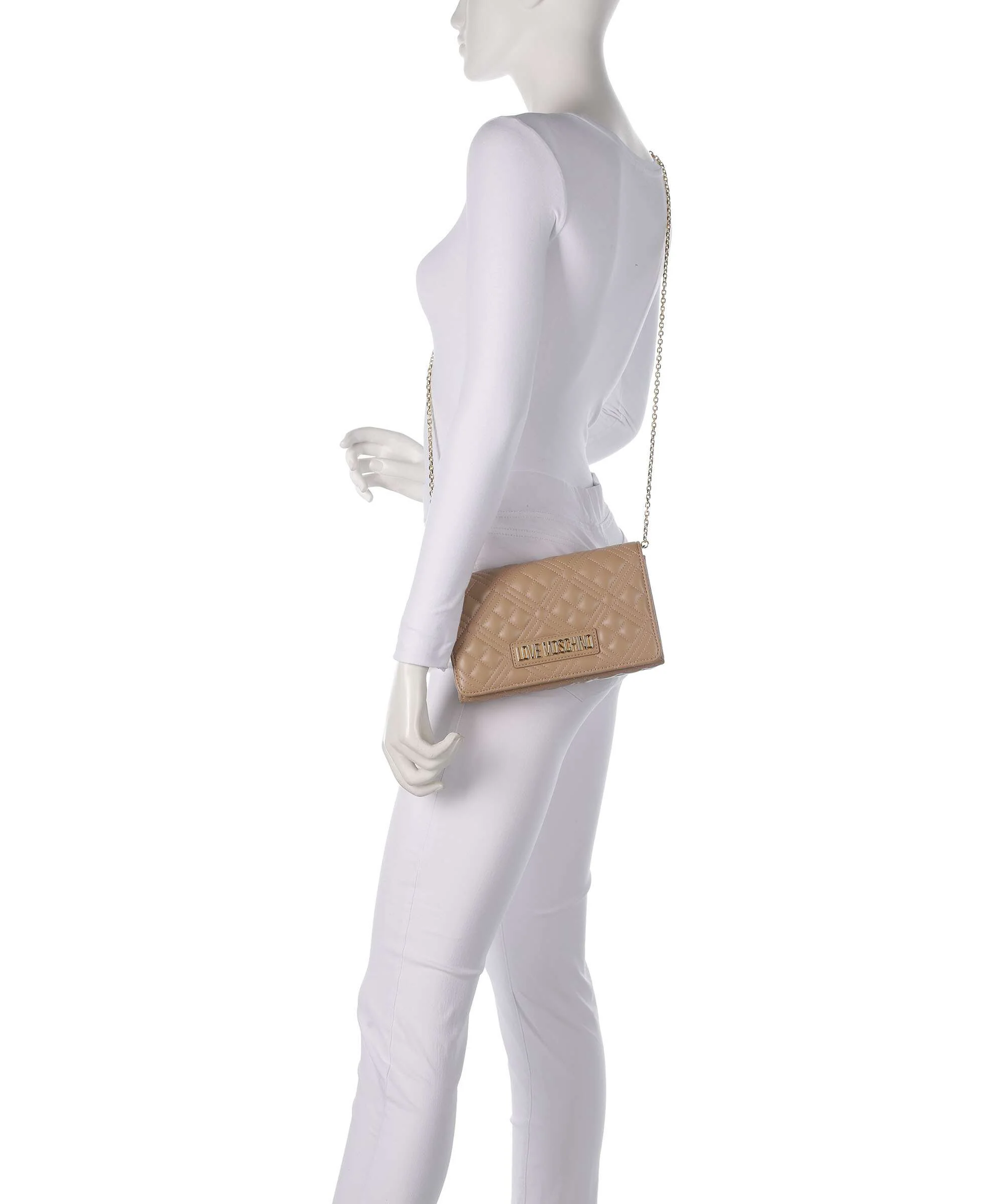 Love Moschino Smart Daily Torba przez ramię beige - Image 3