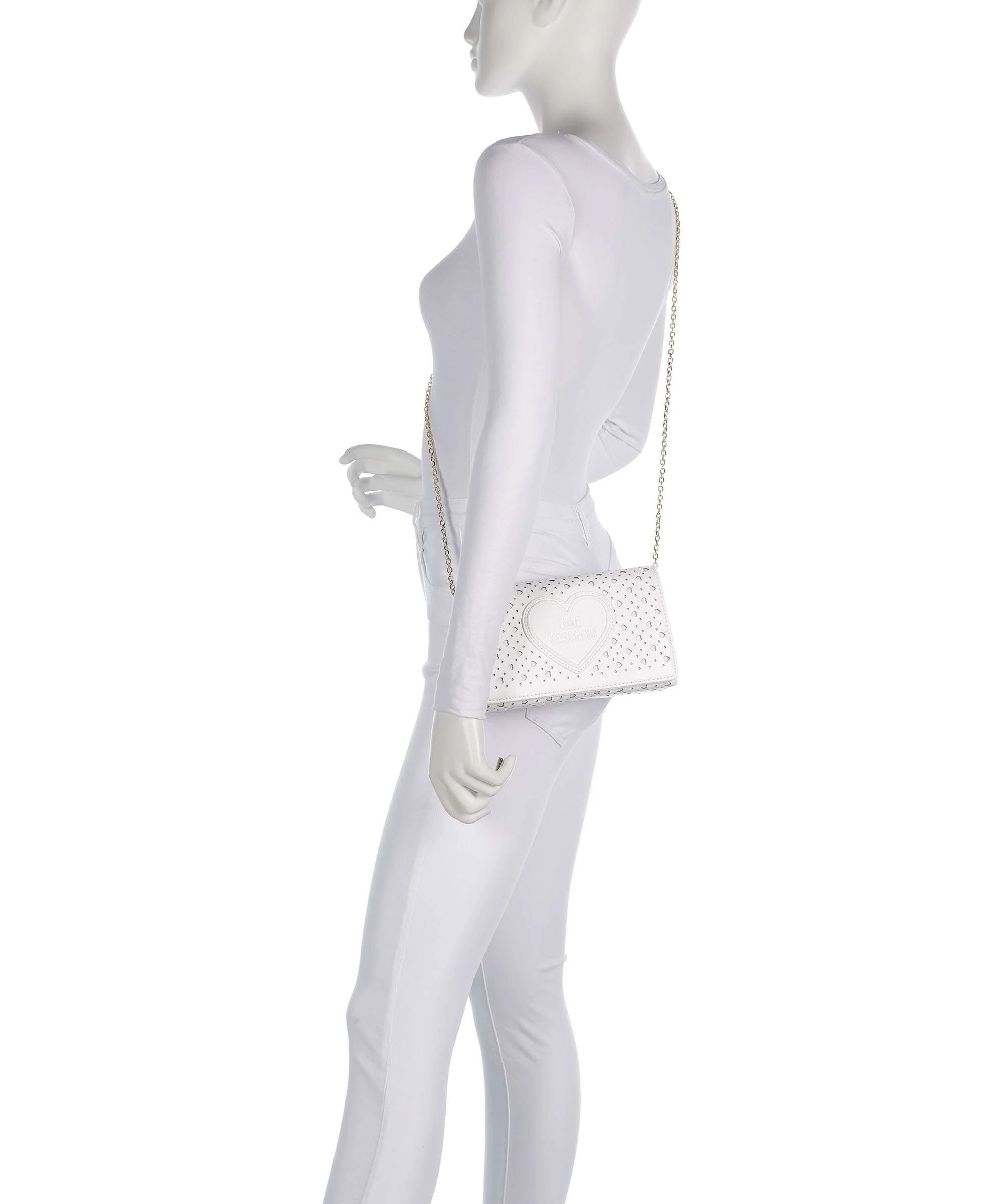 Love Moschino Smart Daily Torba przez ramię white - Image 3