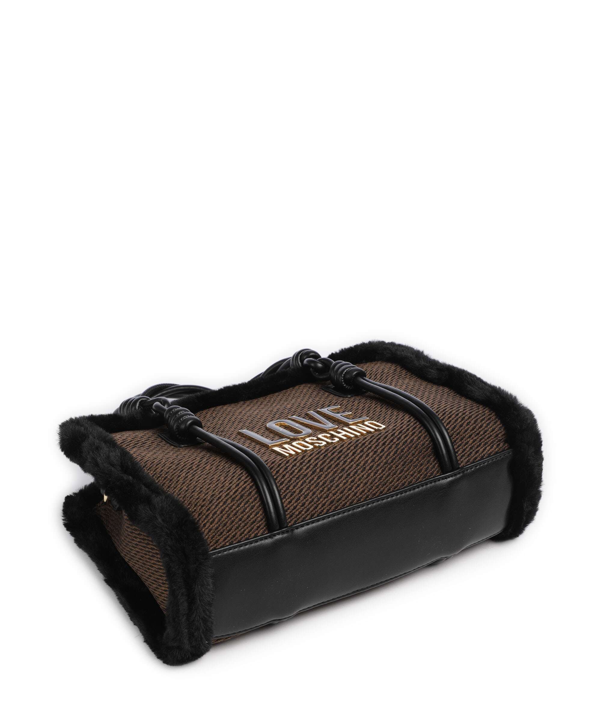 Love Moschino Wintery Torebka chocolate/black - Image 5