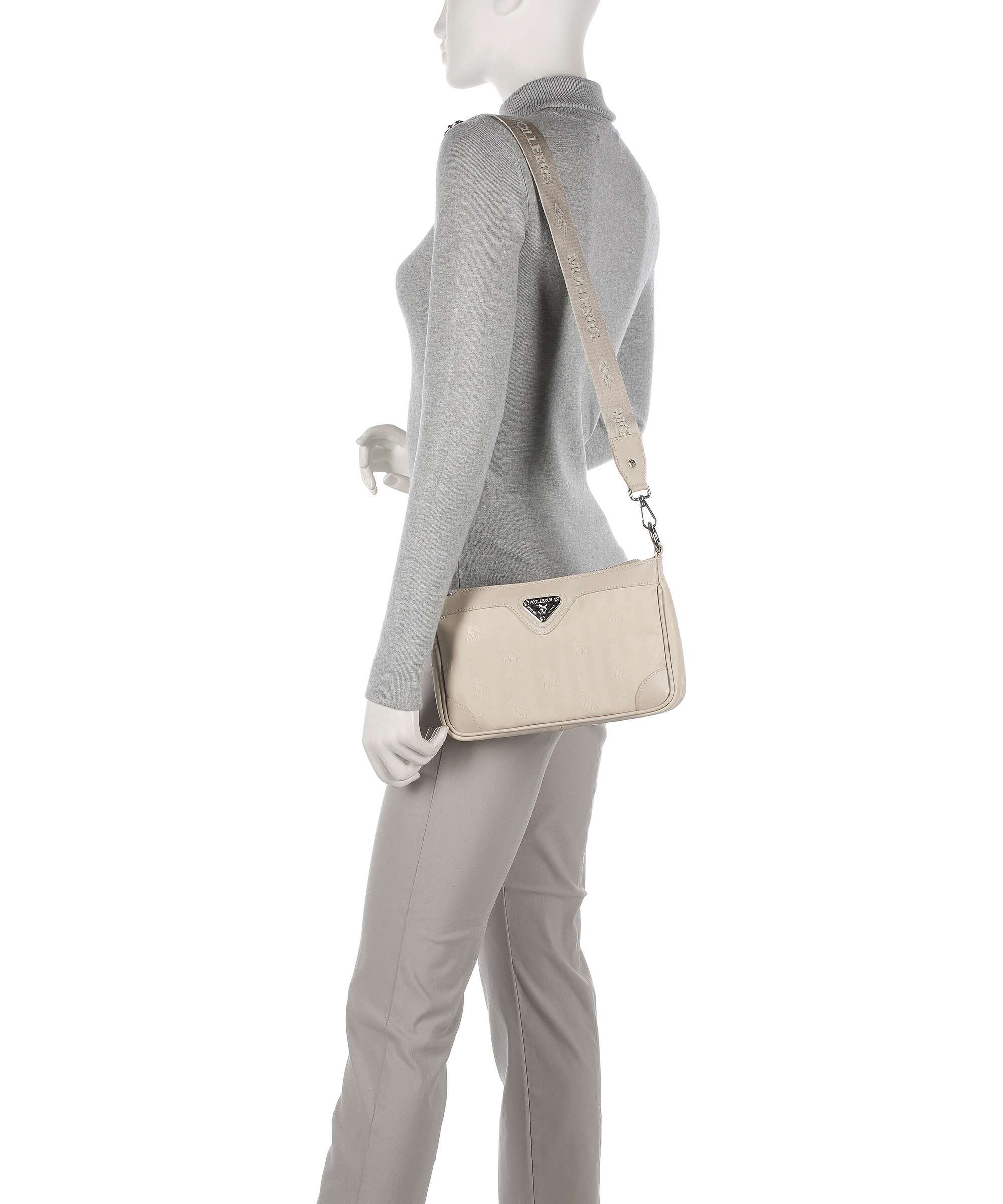 Maison Mollerus Vinerus Flums Torba przez ramię pearl weiss - Image 3