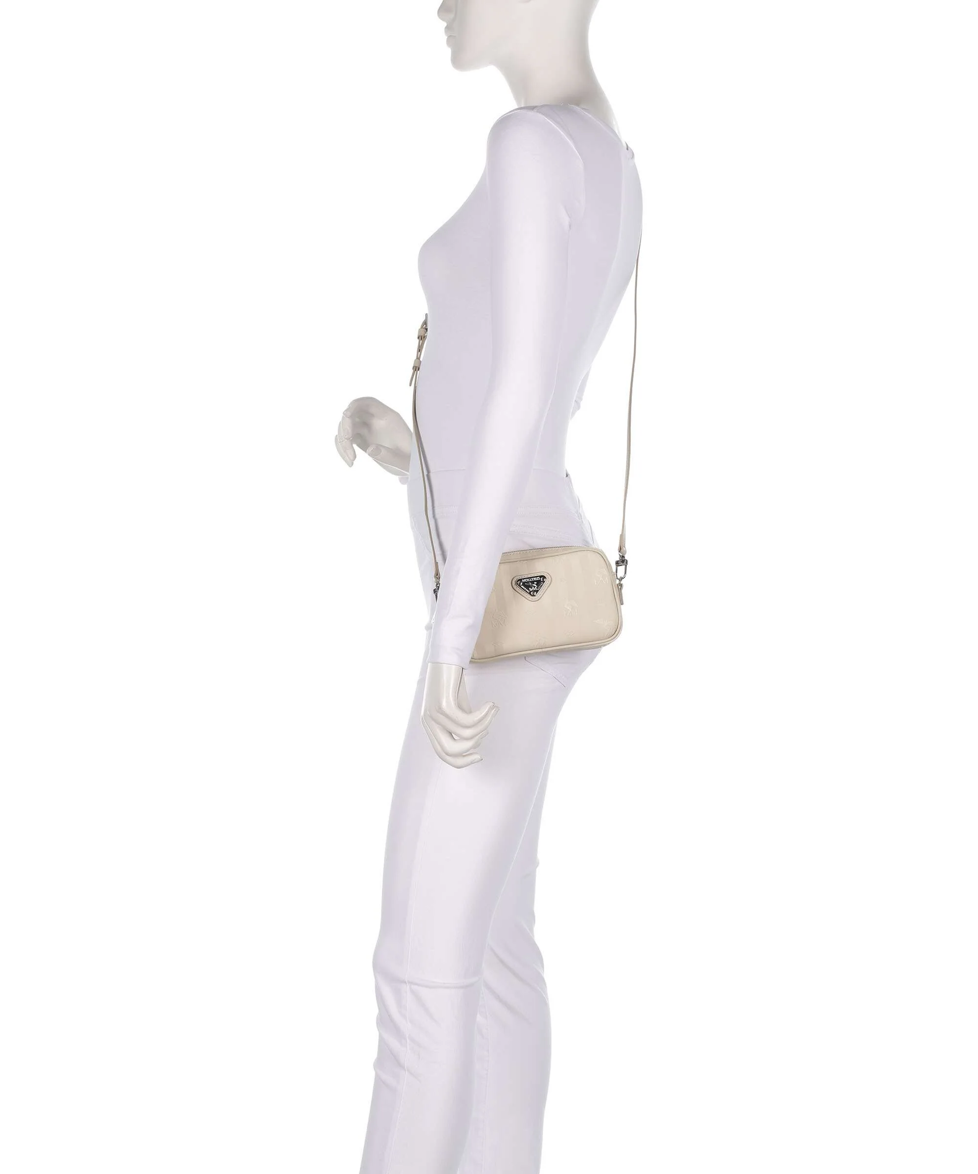 Maison Mollerus Vinerus Rivaz Torba przez ramię pearl weiss - Image 3