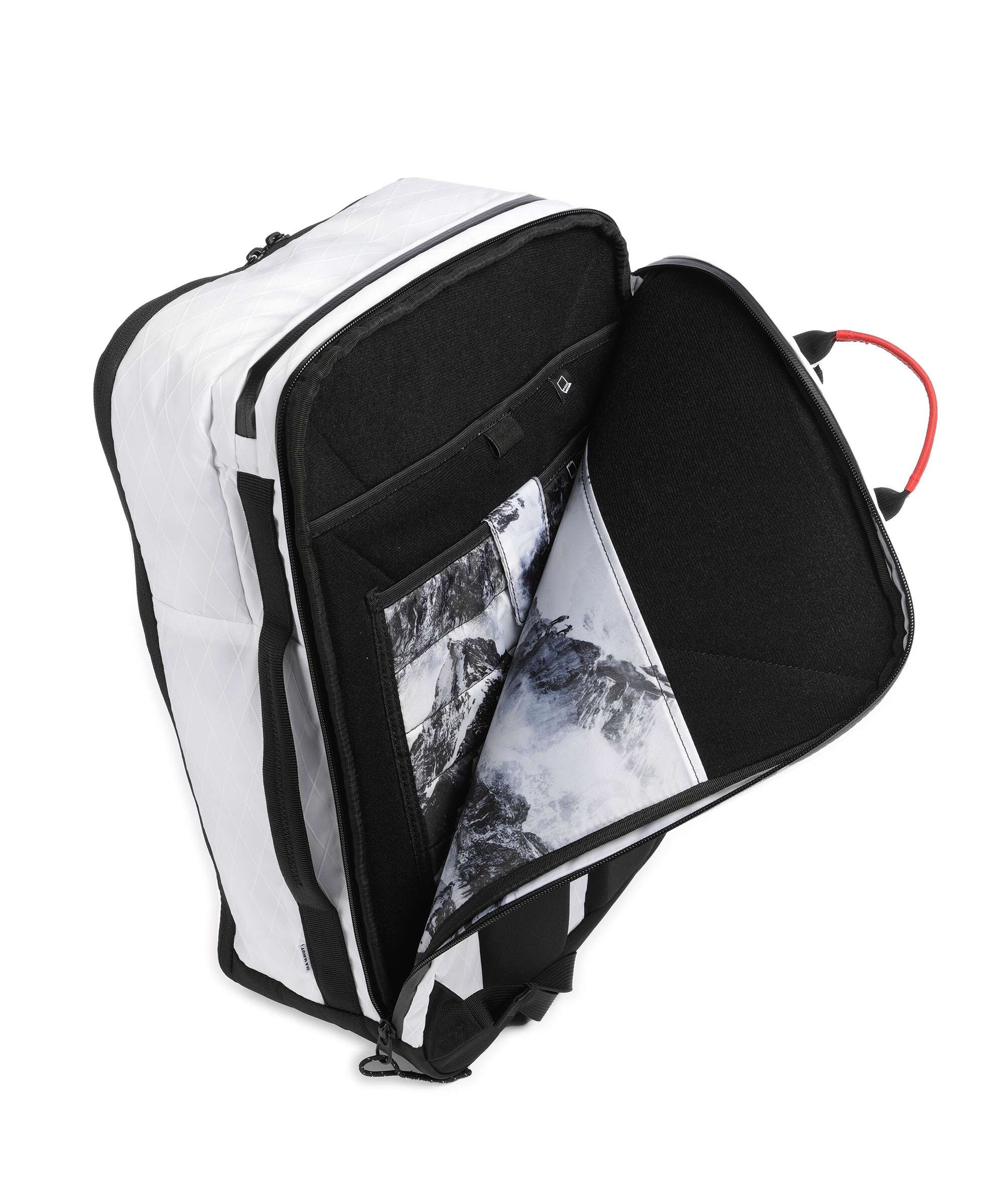 Mammut Seon Alpine Transporter 25 Plecak na laptopa white/mammut red - Image 5
