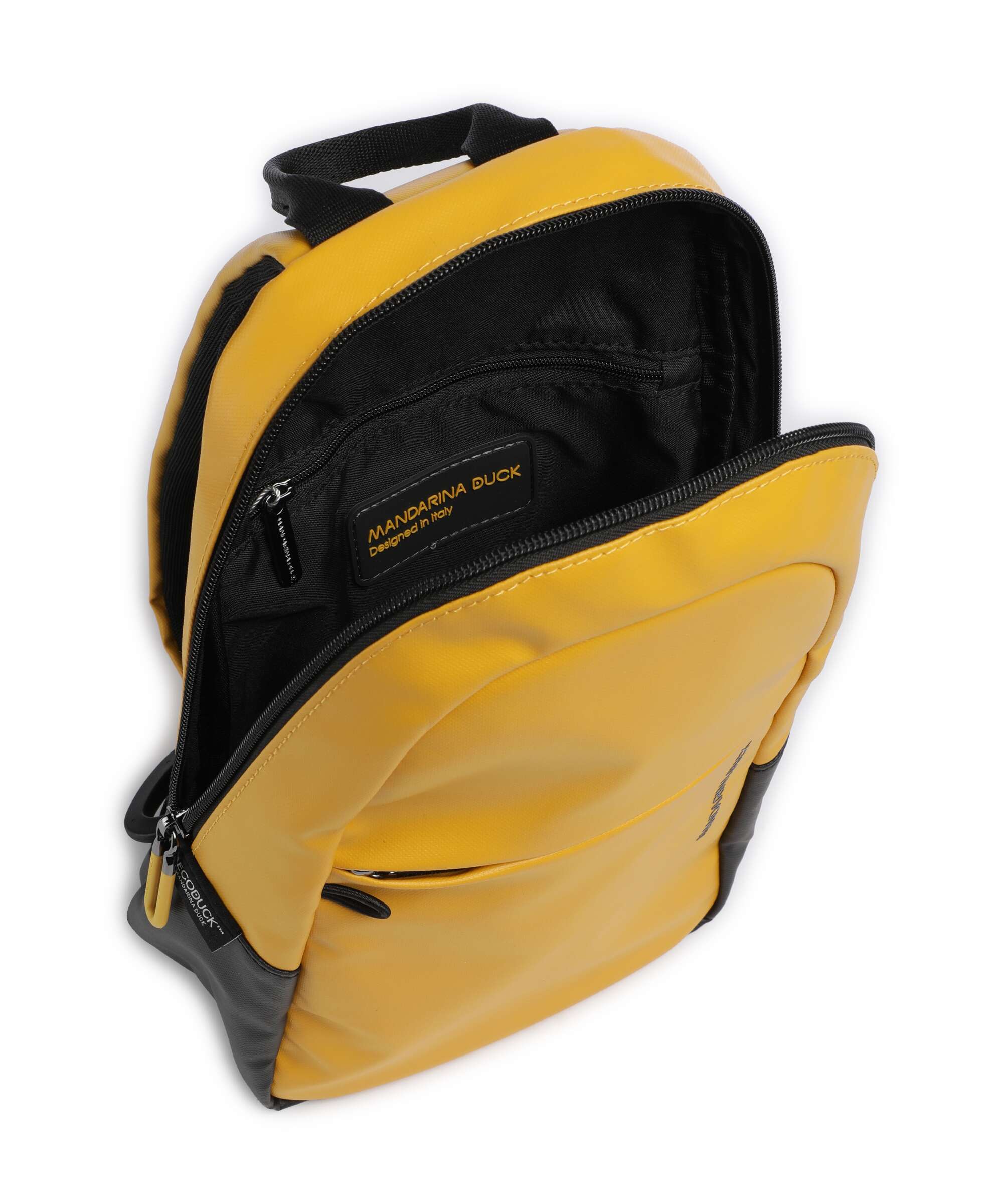Mandarina Duck Eco Coated Plecak na jedno ramię duck yellow - Image 5