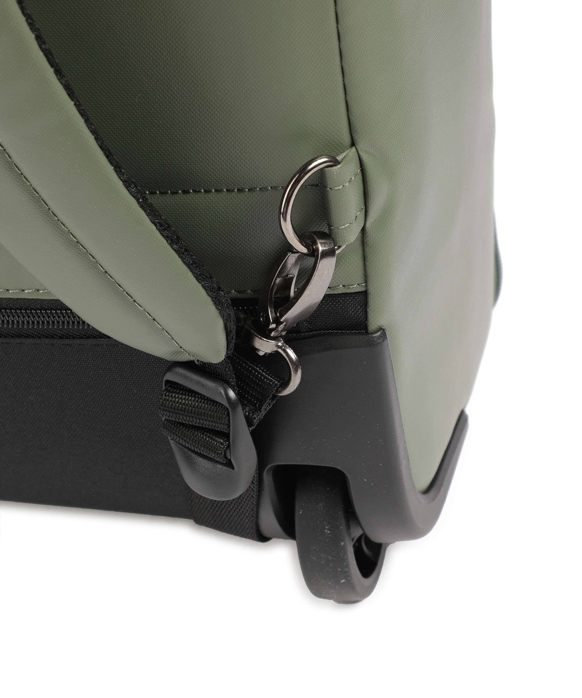 Mandarina Duck Eco Coated Plecak na kółkach pine green - Image 4