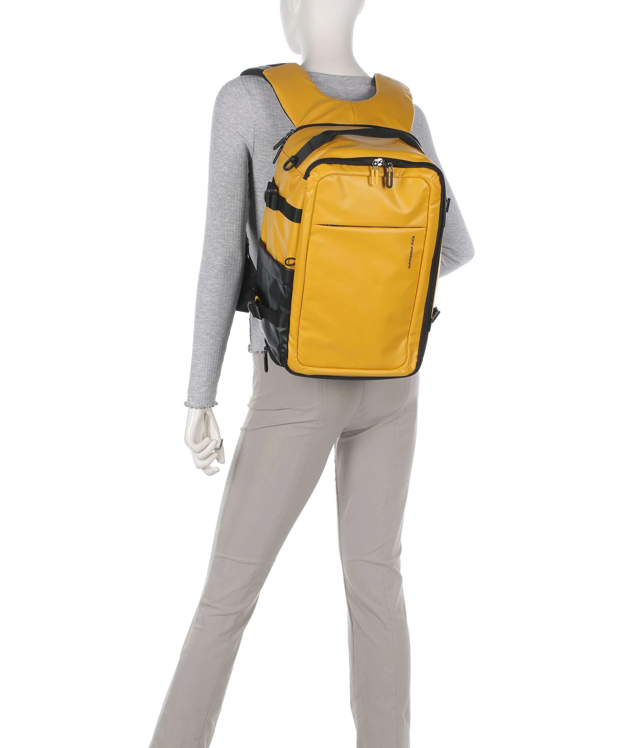 Mandarina Duck Eco Coated Plecak duck yellow - Image 3