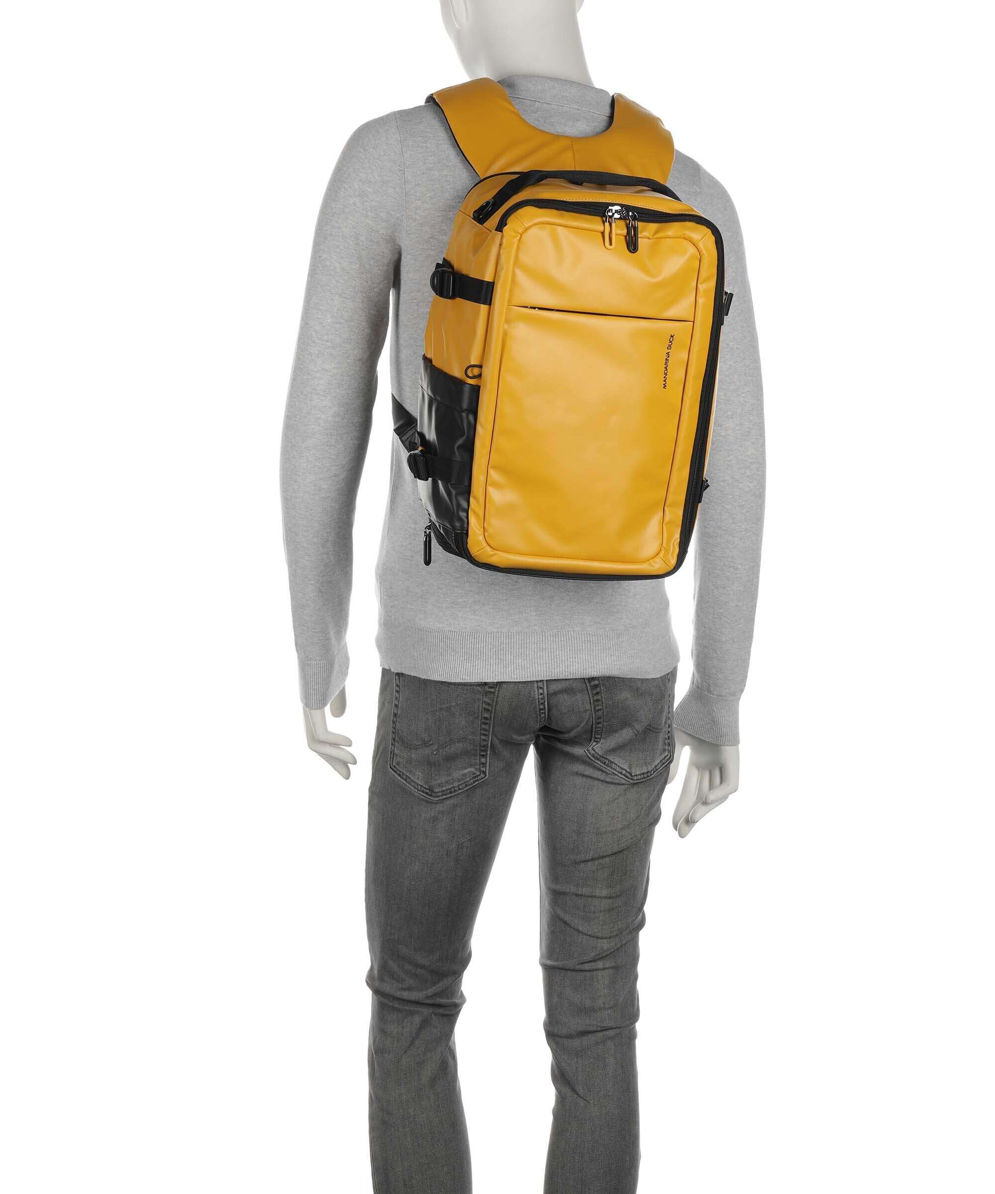 Mandarina Duck Eco Coated Plecak duck yellow - Image 4
