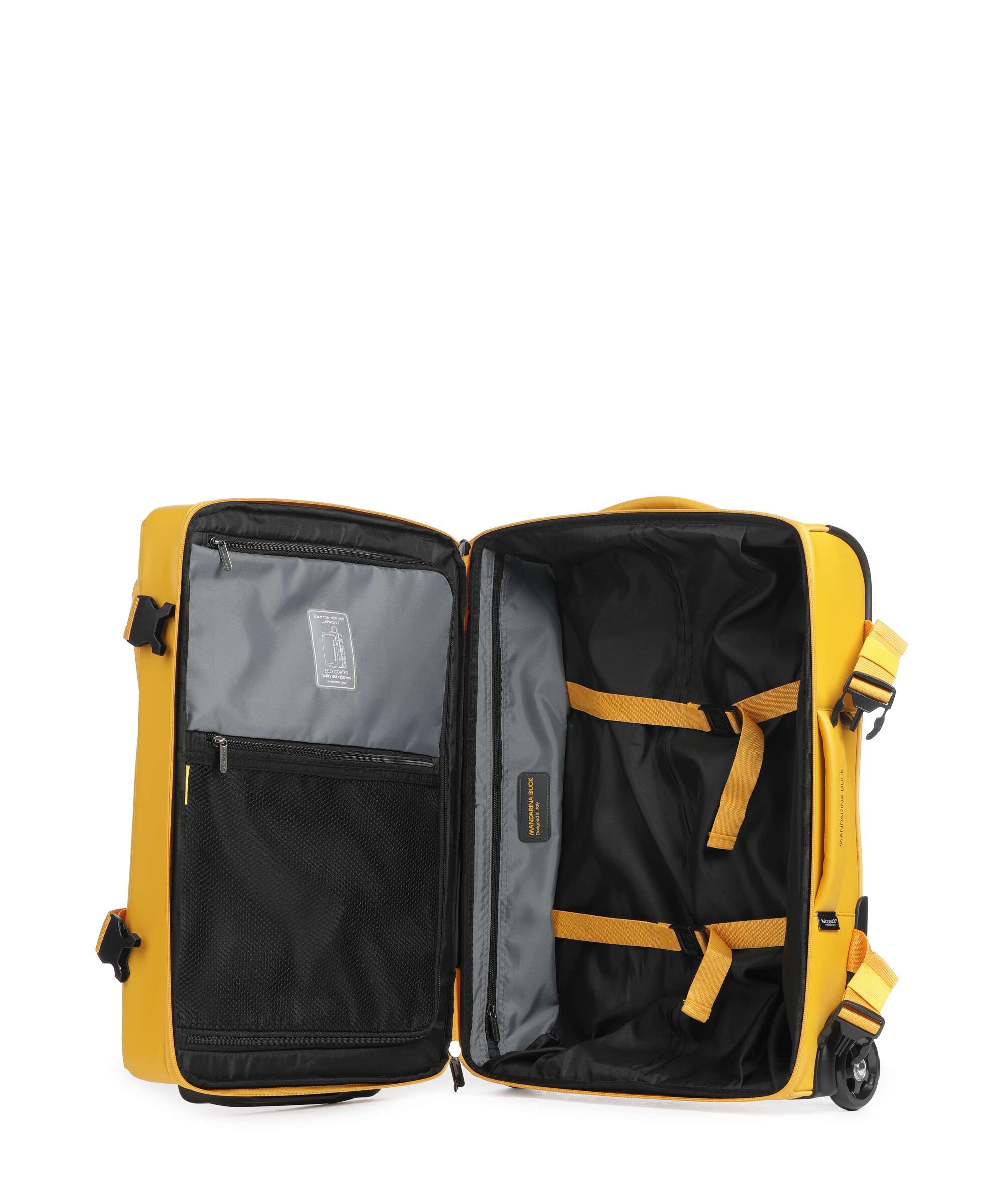 Mandarina Duck Eco Coated Walizka na 2 kołach duck yellow - Image 6